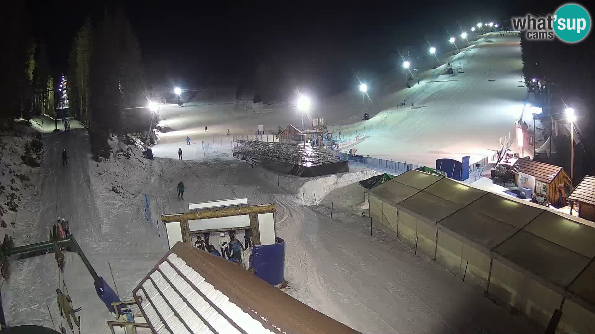 Rogla ski resort webcam Planja, Košuta, Jasa