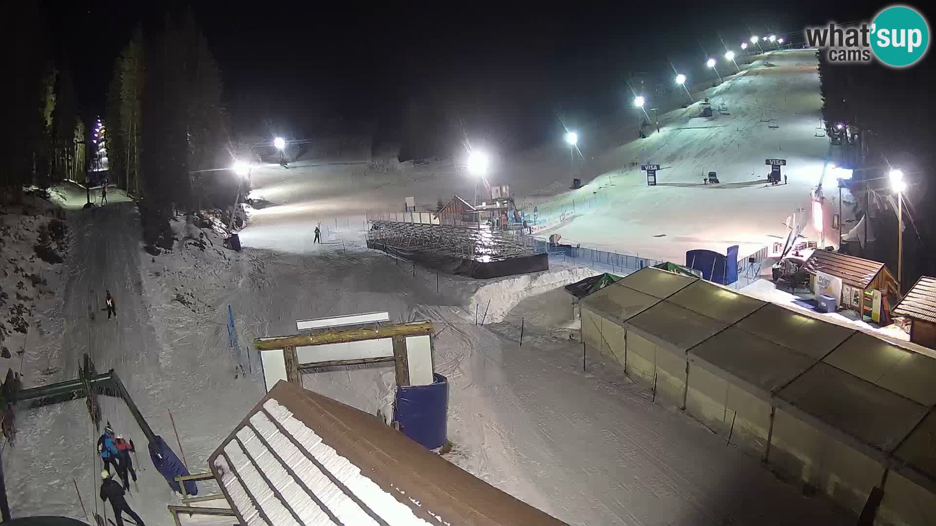 Rogla ski resort webcam Planja, Košuta, Jasa