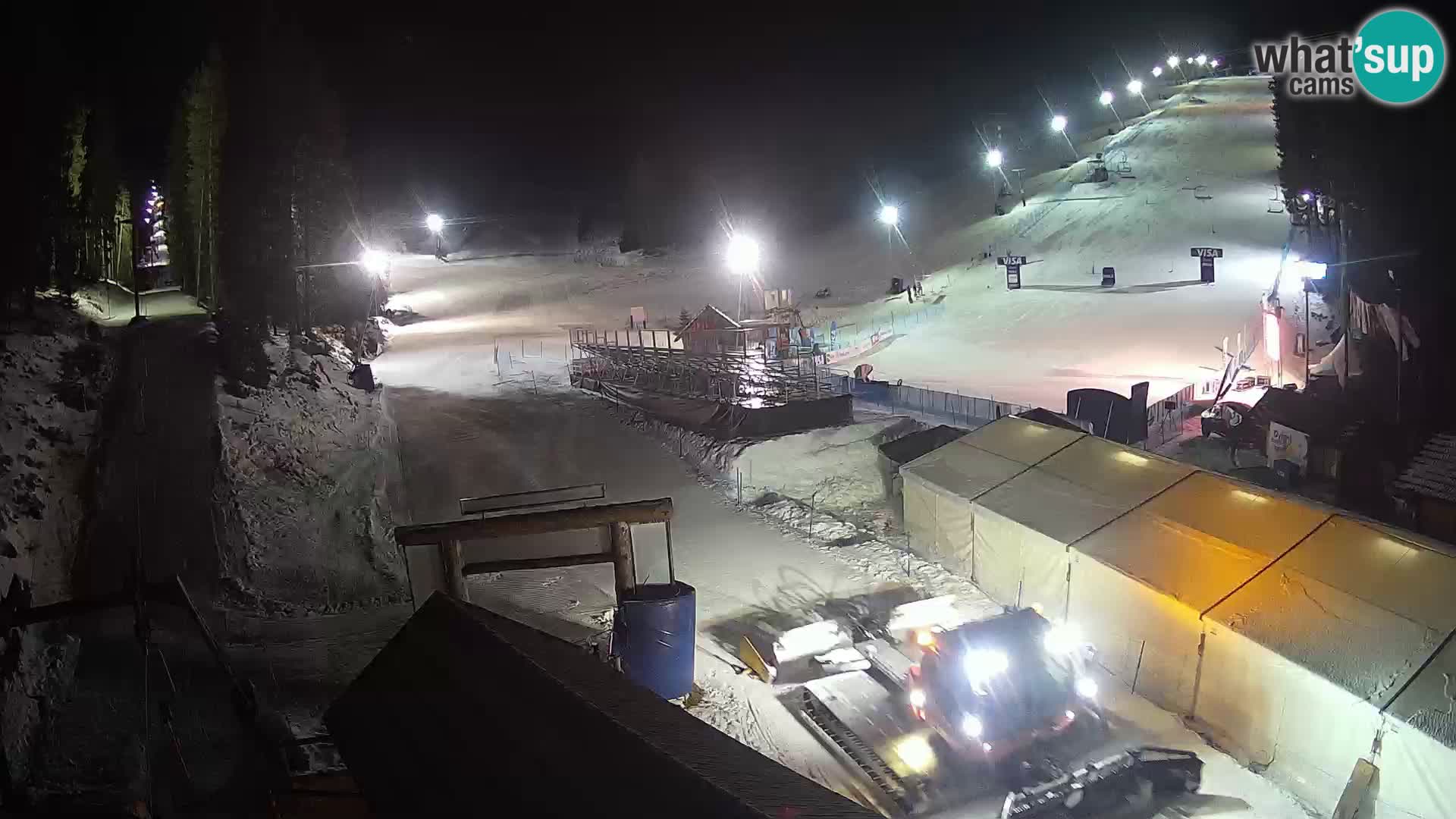 Rogla ski resort webcam Planja, Košuta, Jasa