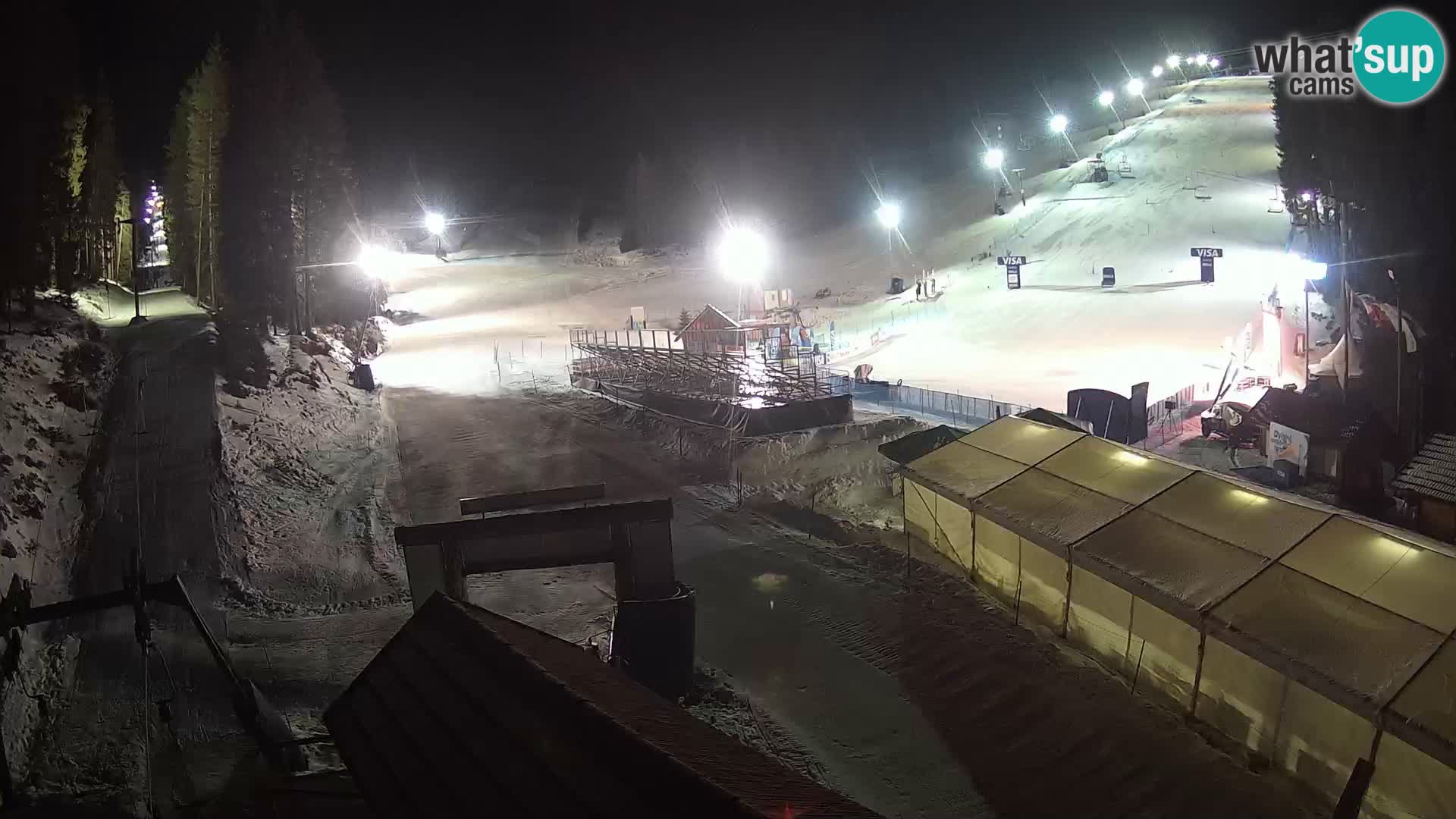 Rogla ski resort webcam Planja, Košuta, Jasa