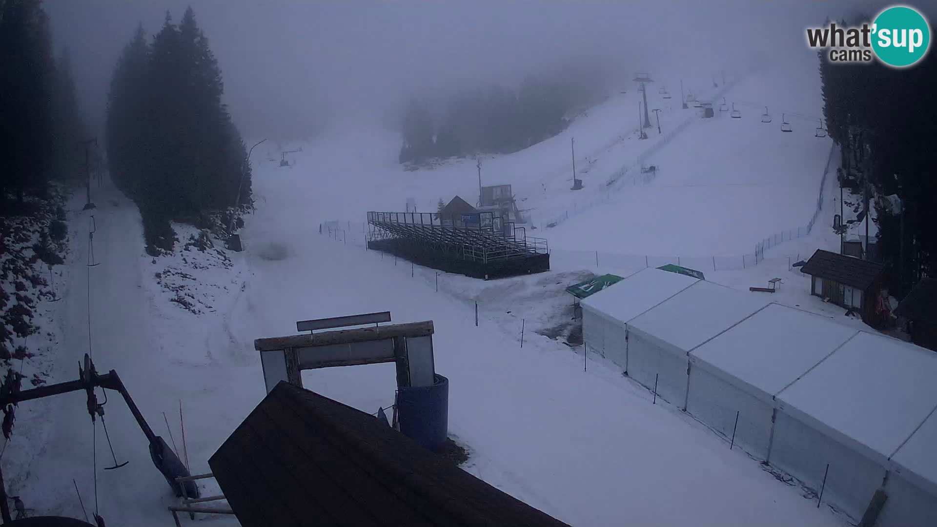 Rogla ski resort webcam Planja, Košuta, Jasa