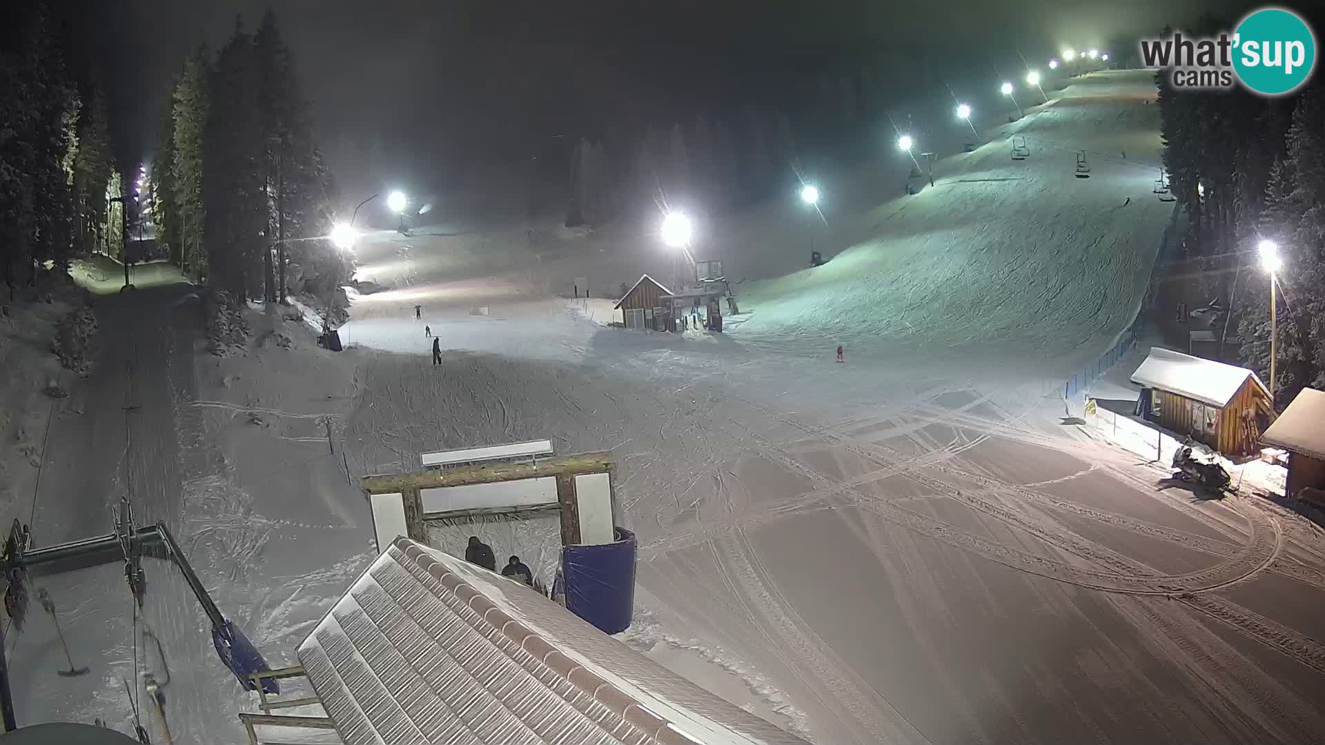 Rogla ski resort webcam Planja, Košuta, Jasa