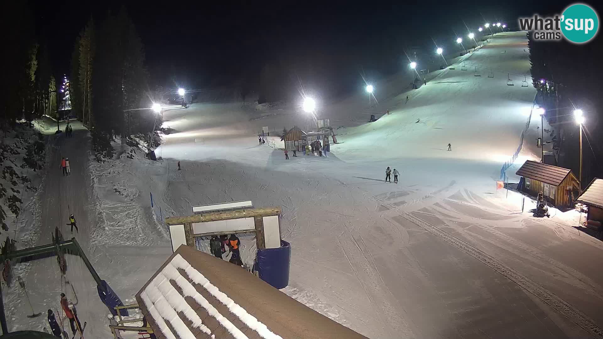 Rogla ski resort webcam Planja, Košuta, Jasa