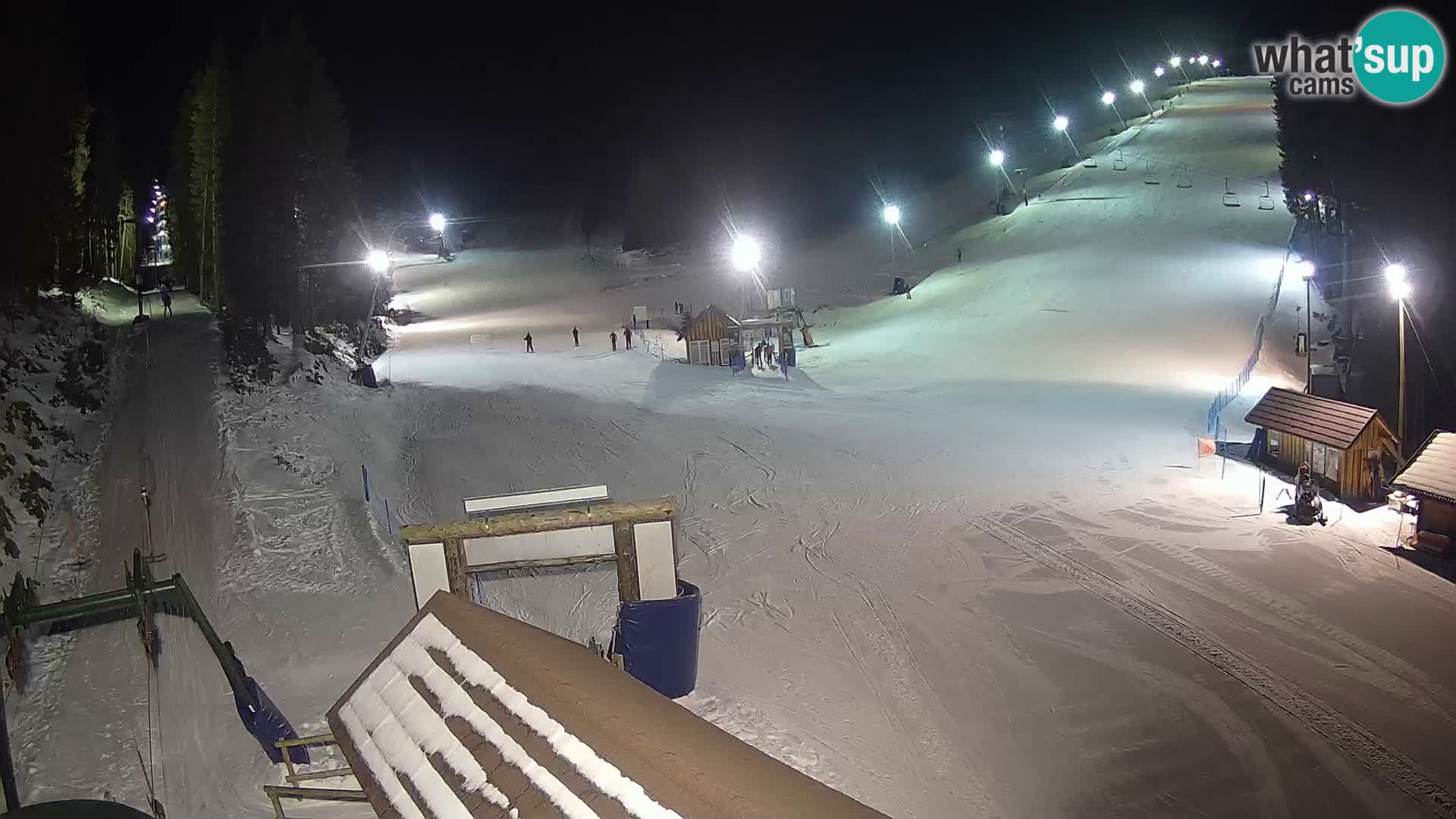 Rogla ski resort webcam Planja, Košuta, Jasa