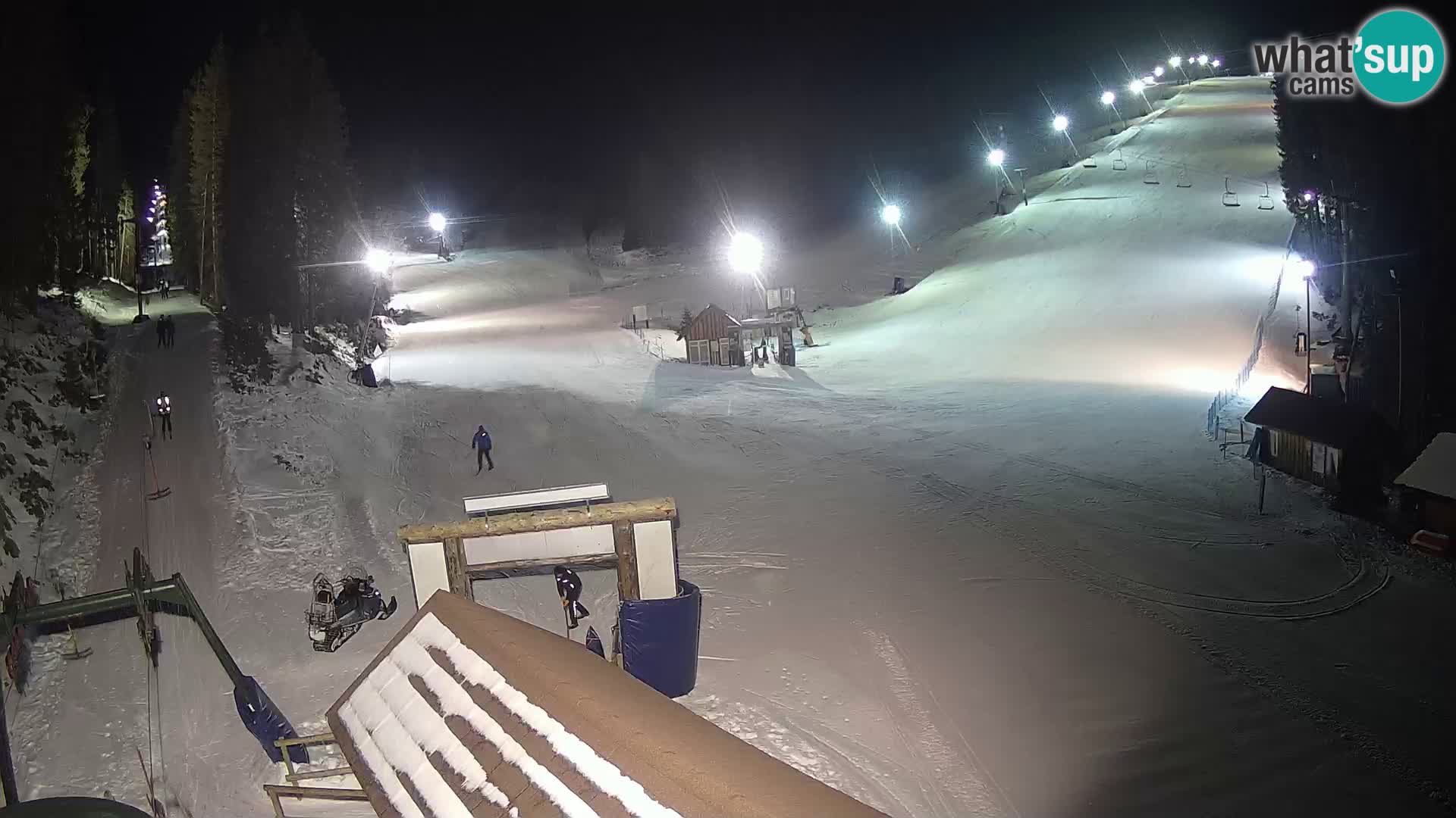 Rogla ski resort webcam Planja, Košuta, Jasa