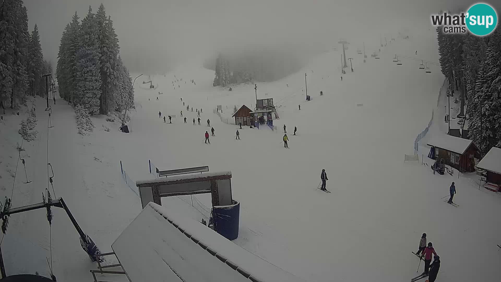 Rogla ski resort webcam Planja, Košuta, Jasa