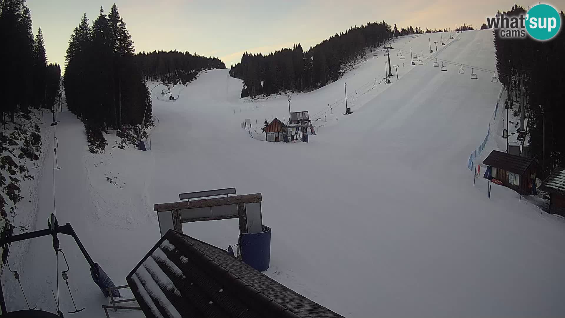 Rogla ski resort webcam Planja, Košuta, Jasa