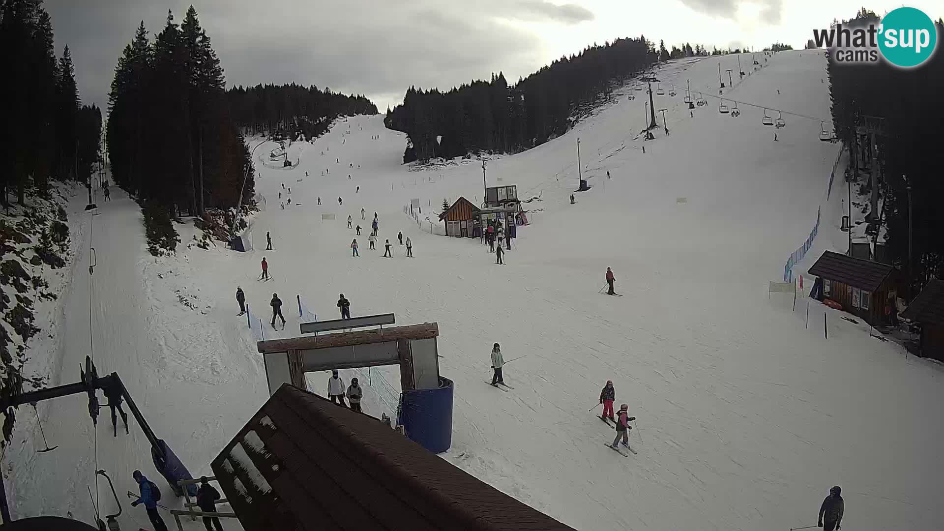 Rogla ski resort webcam Planja, Košuta, Jasa