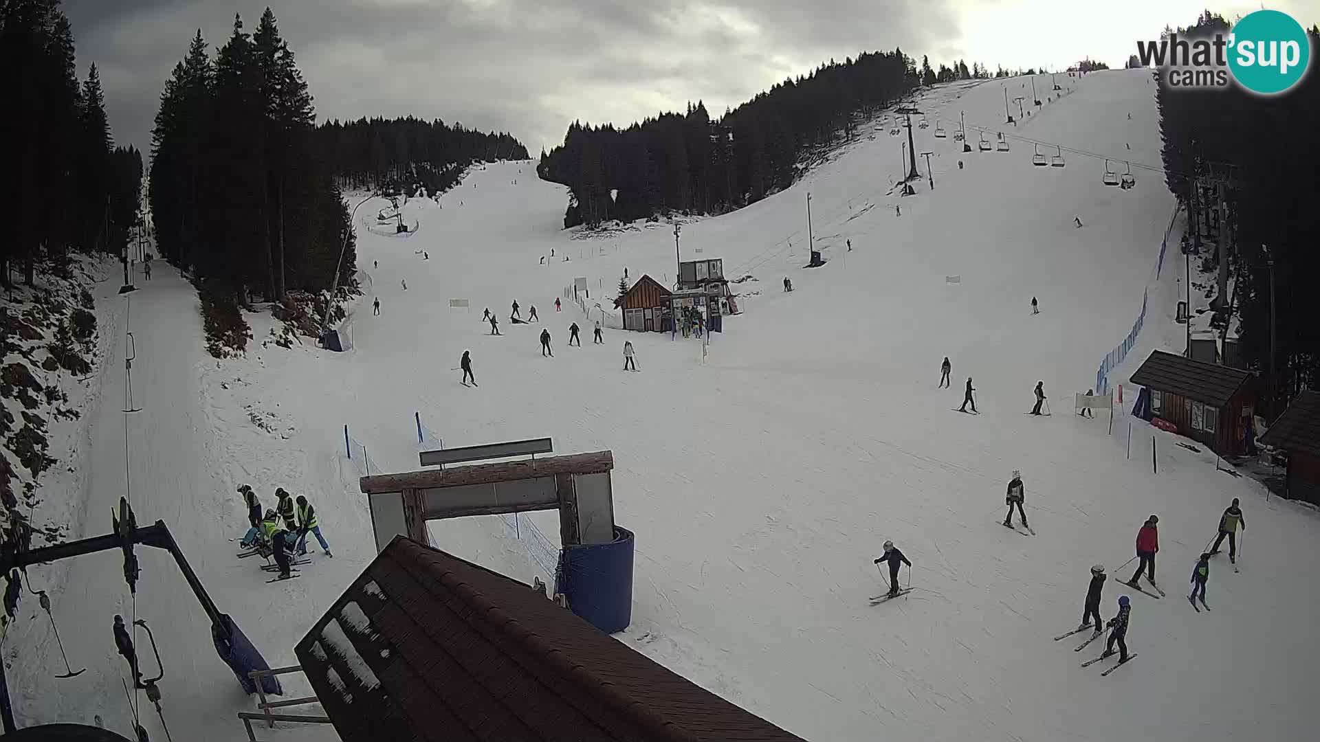 Rogla ski resort webcam Planja, Košuta, Jasa