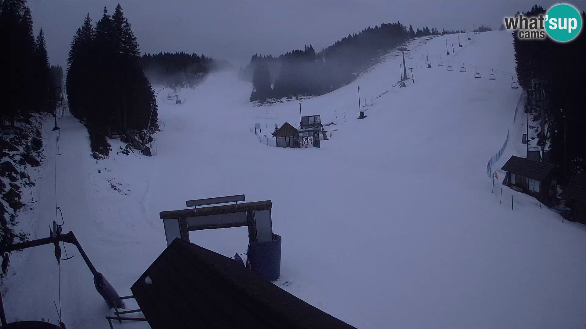 Rogla ski resort webcam Planja, Košuta, Jasa