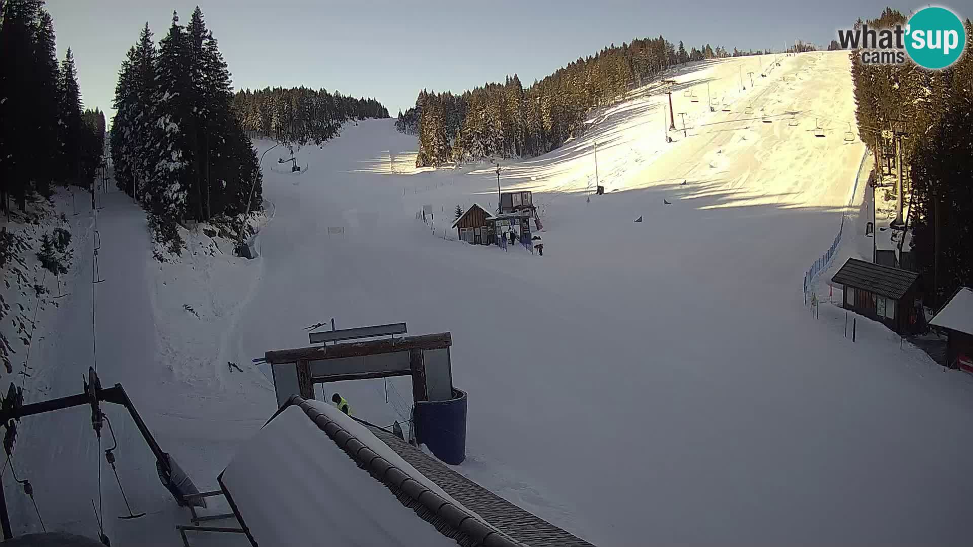 Rogla ski resort webcam Planja, Košuta, Jasa