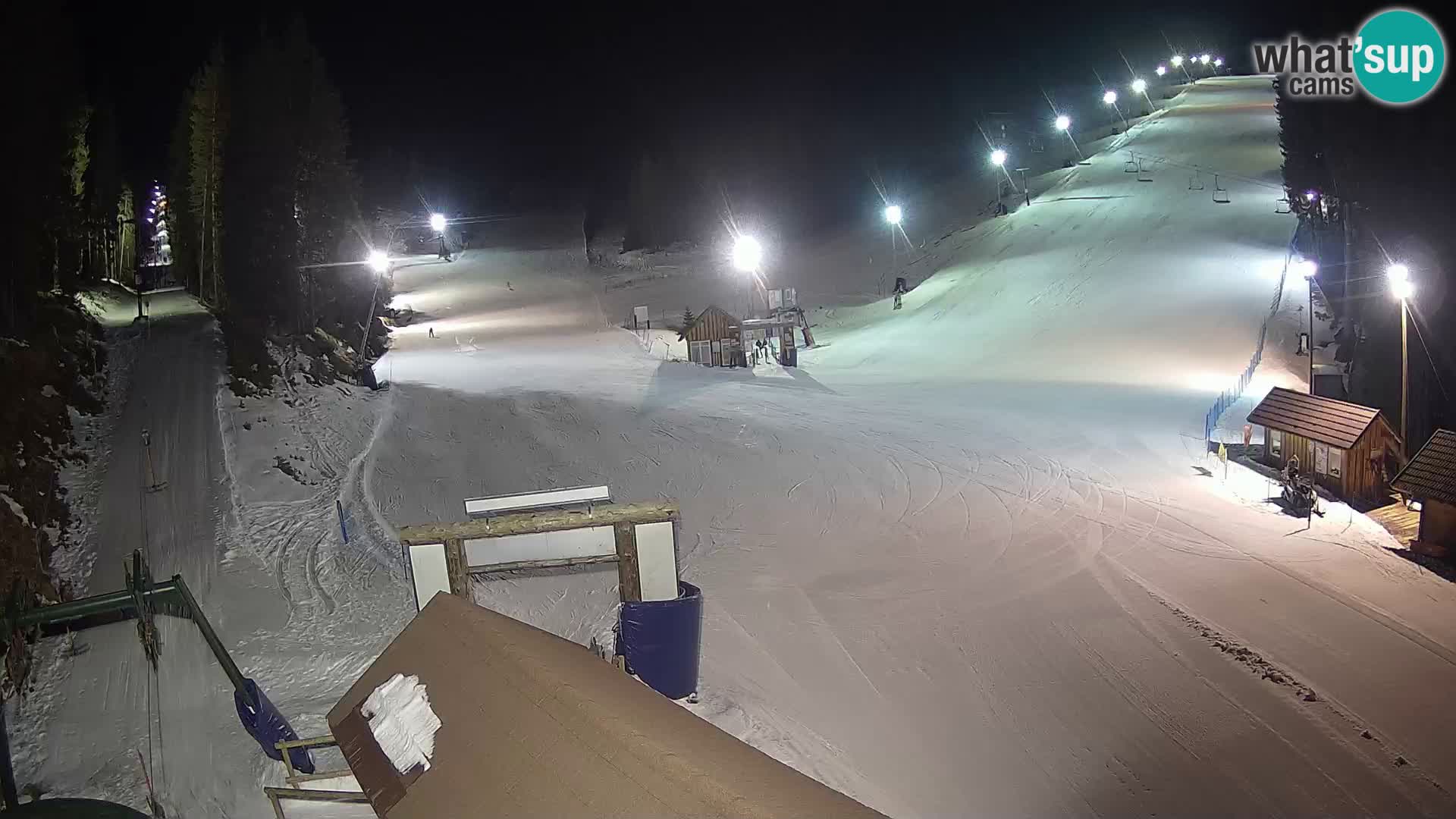 Rogla ski resort webcam Planja, Košuta, Jasa