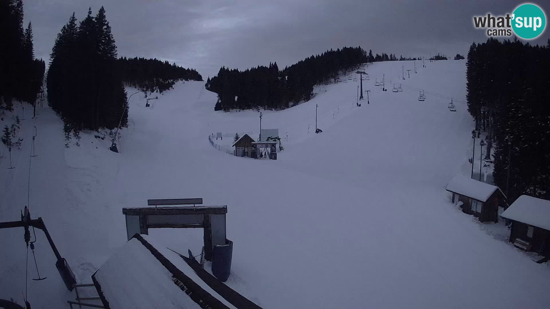 Rogla ski resort webcam Planja, Košuta, Jasa
