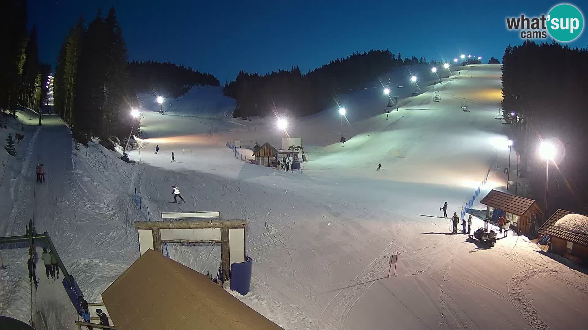 Rogla ski resort webcam Planja, Košuta, Jasa