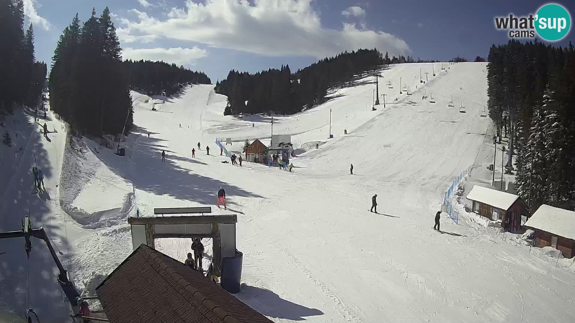 Rogla ski resort webcam Planja, Košuta, Jasa