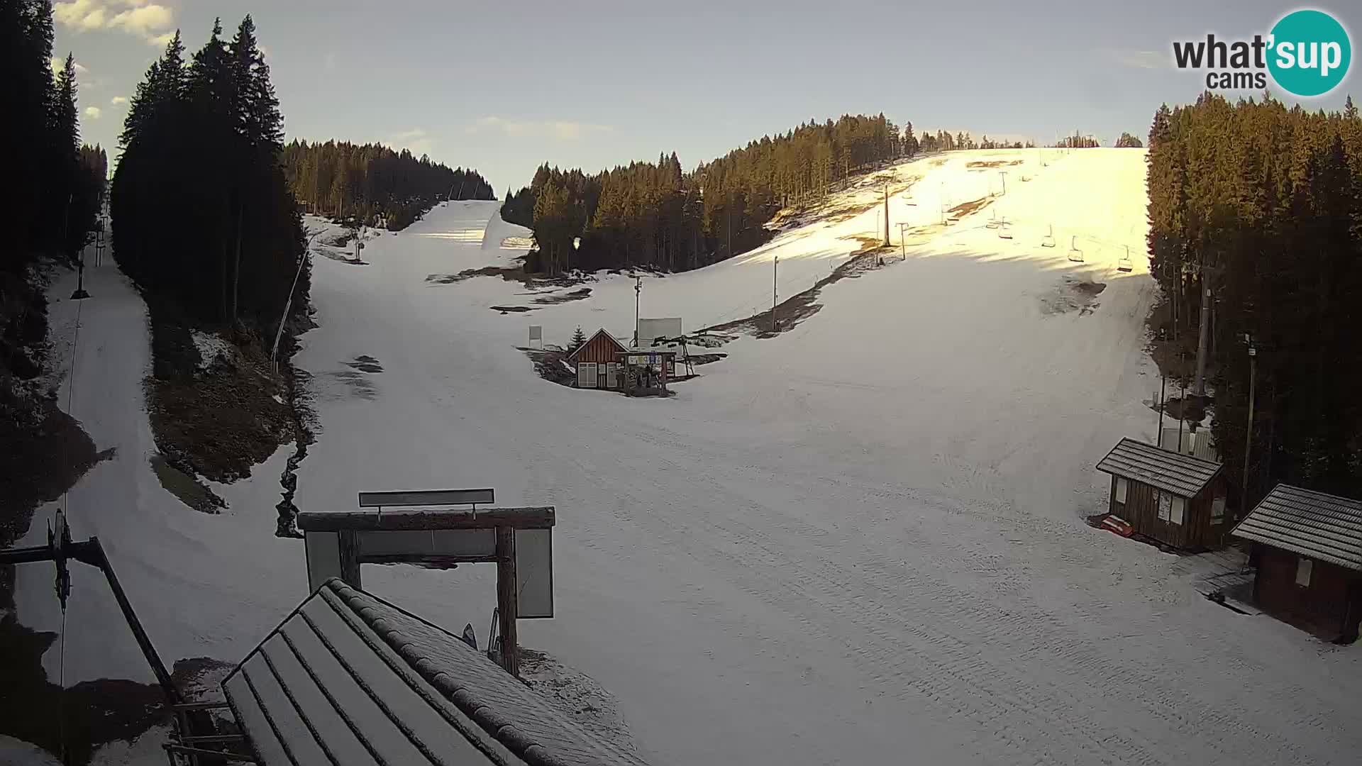 Rogla ski resort webcam Planja, Košuta, Jasa
