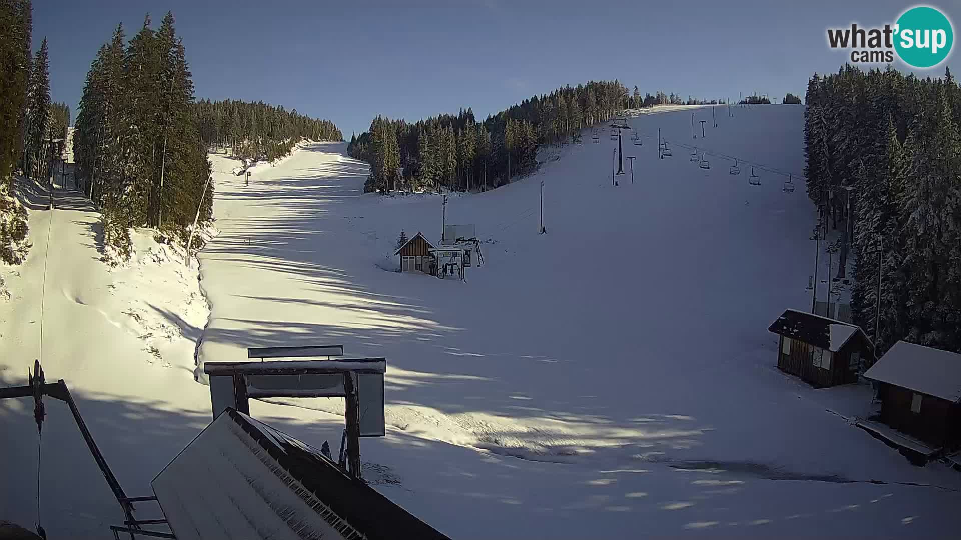 Rogla ski resort webcam Planja, Košuta, Jasa