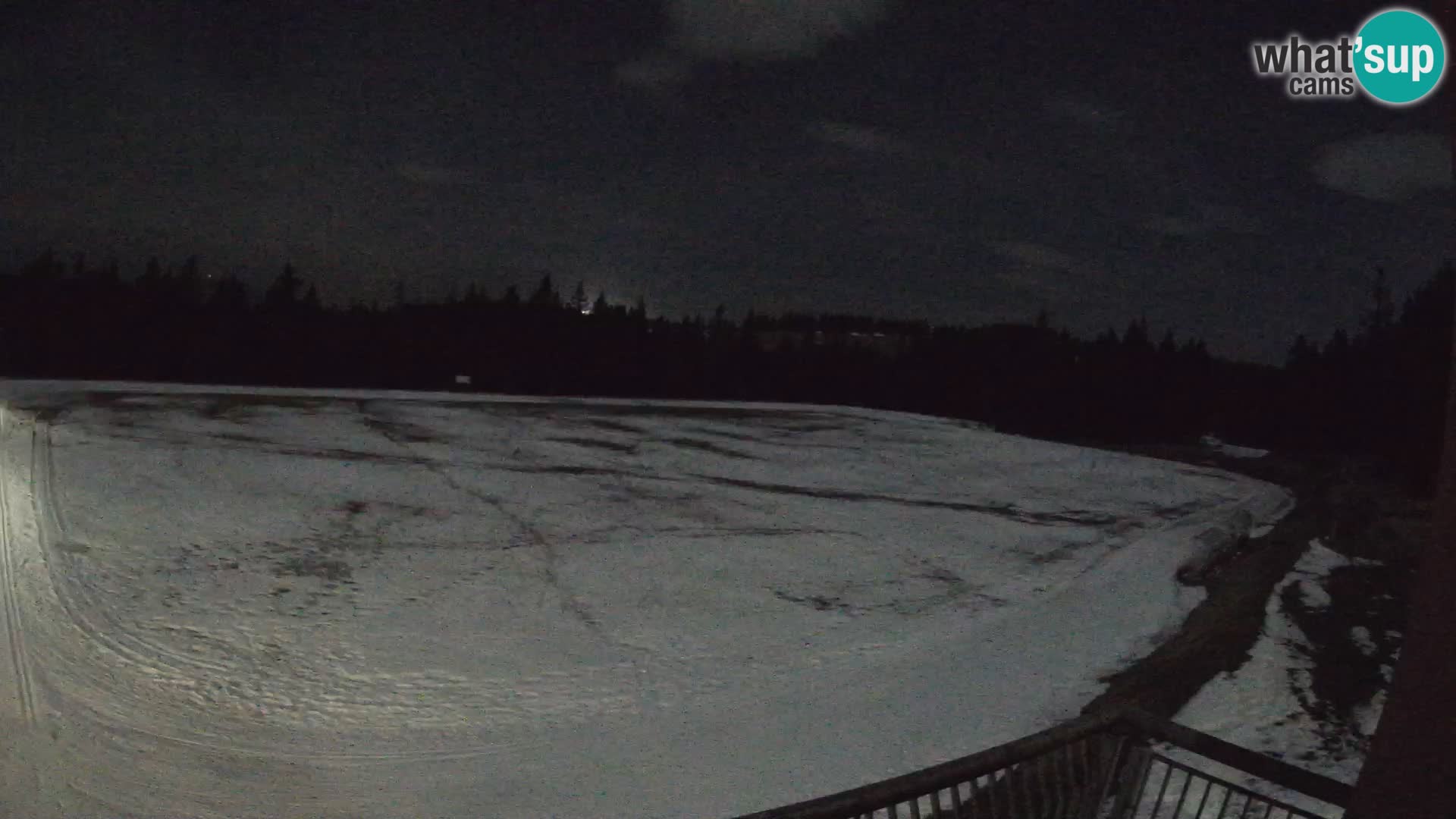 Rogla – Hotel Natura pogled na tekaški poligon