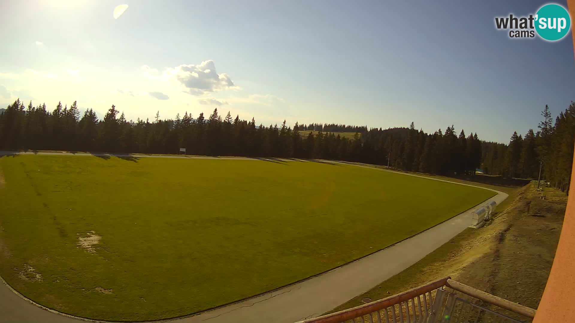 Rogla – Hotel Natura pogled na tekaški poligon