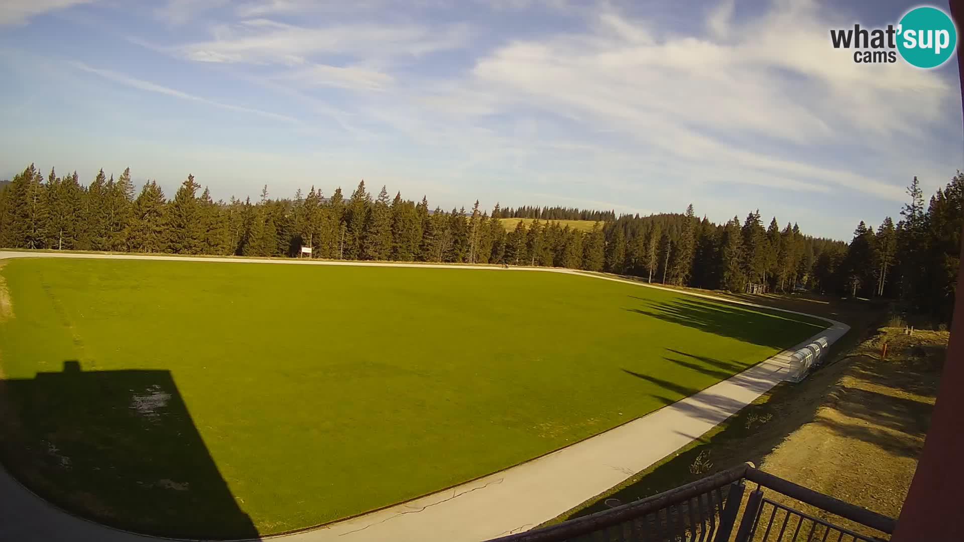 Rogla – Hotel Natura pogled na tekaški poligon