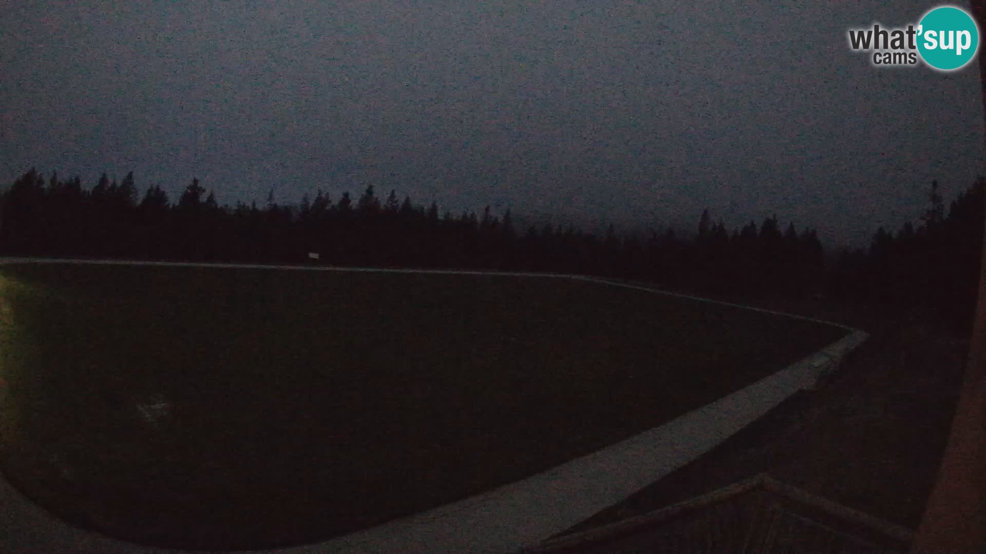 Rogla – Hotel Natura pogled na tekaški poligon