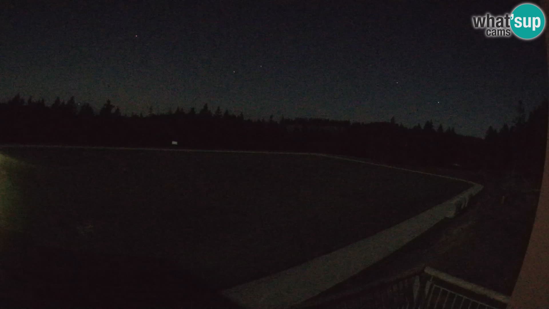 Rogla – Hotel Natura pogled na tekaški poligon