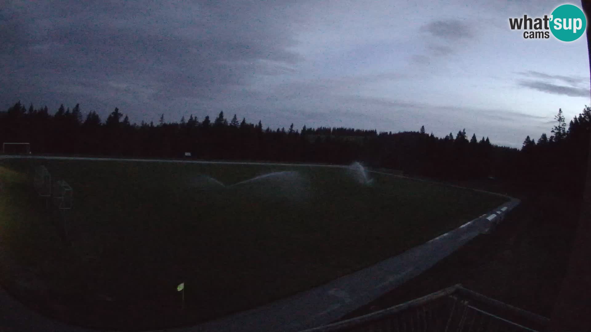 Rogla – Hotel Natura pogled na tekaški poligon