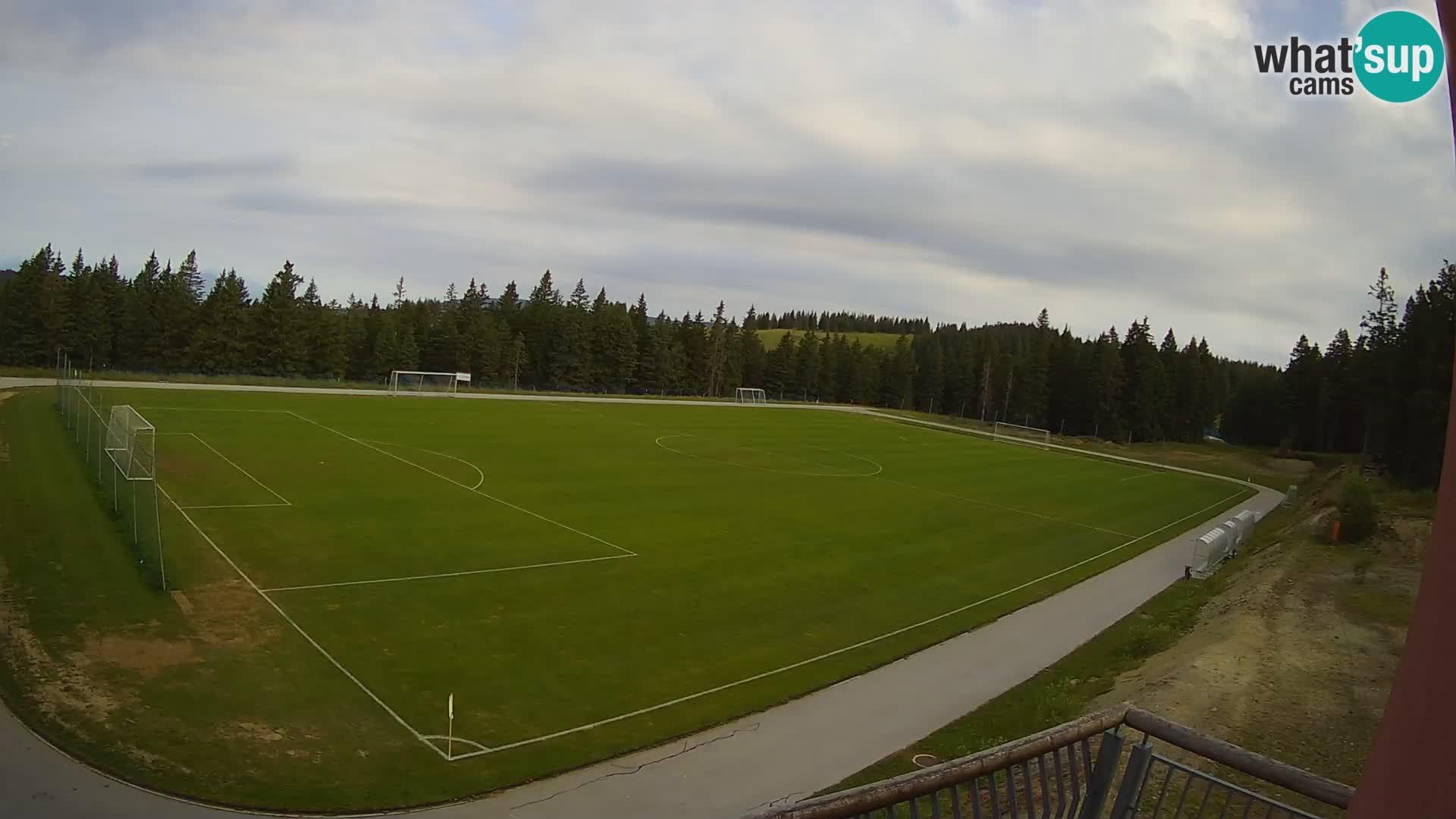 Rogla – Hotel Natura pogled na tekaški poligon