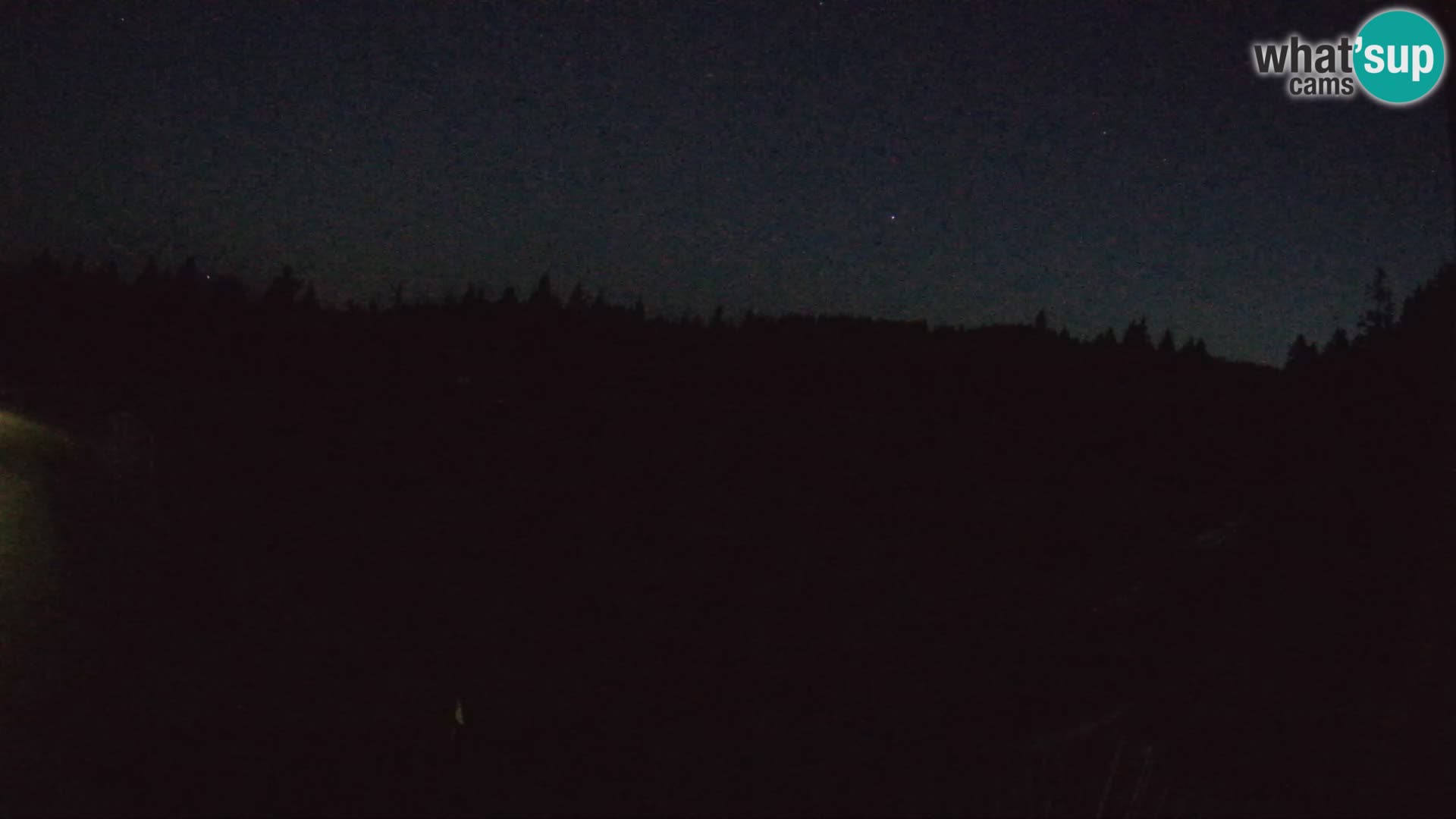 Rogla – Hotel Natura pogled na tekaški poligon