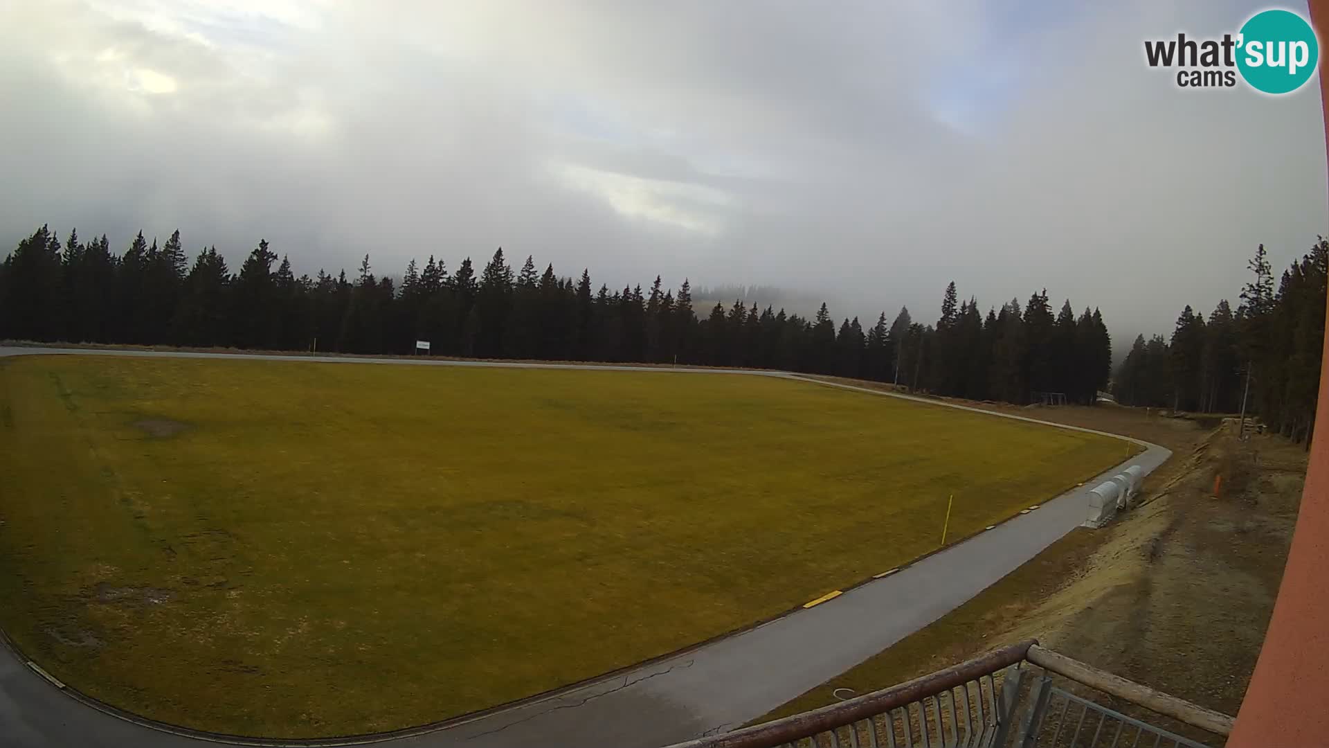 Rogla – Hotel Natura pogled na tekaški poligon