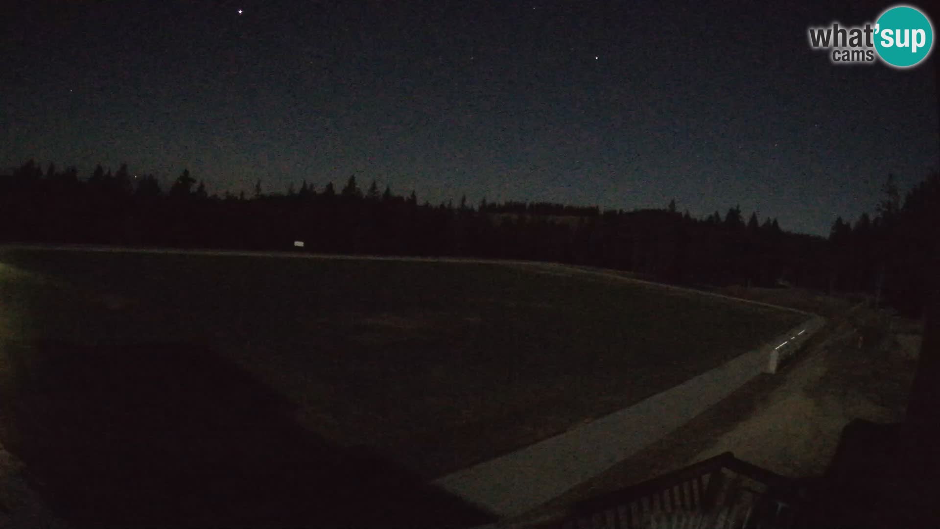 Rogla – Hotel Natura pogled na tekaški poligon