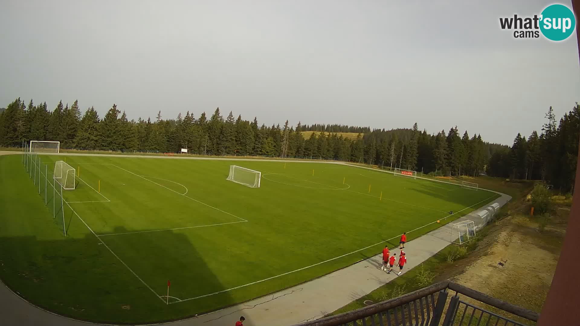 Rogla – Hotel Natura pogled na tekaški poligon