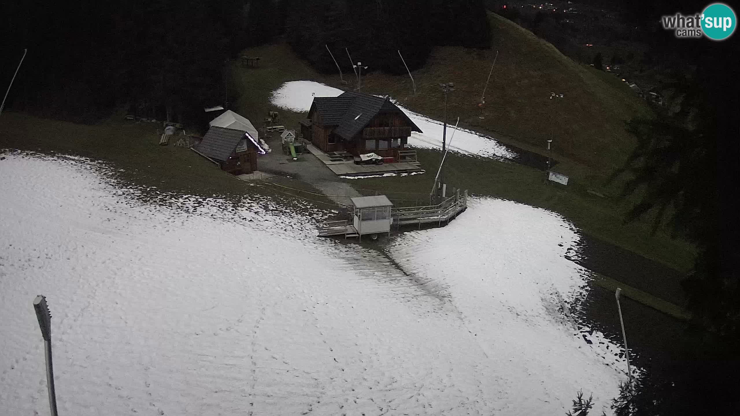 Smučišče Rudno – Pogled na spodnji del smučišča