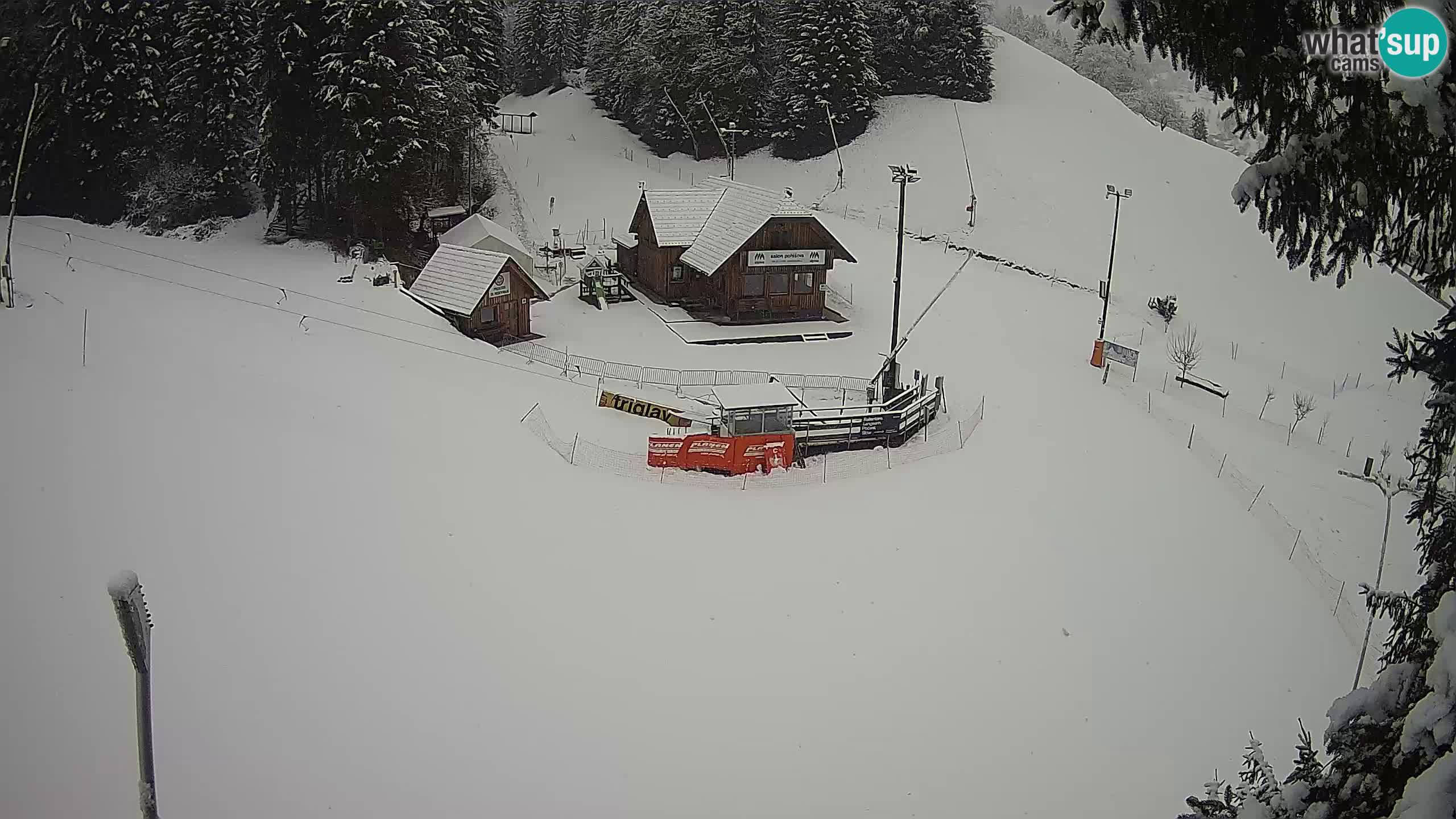 Smučišče Rudno – Pogled na spodnji del smučišča