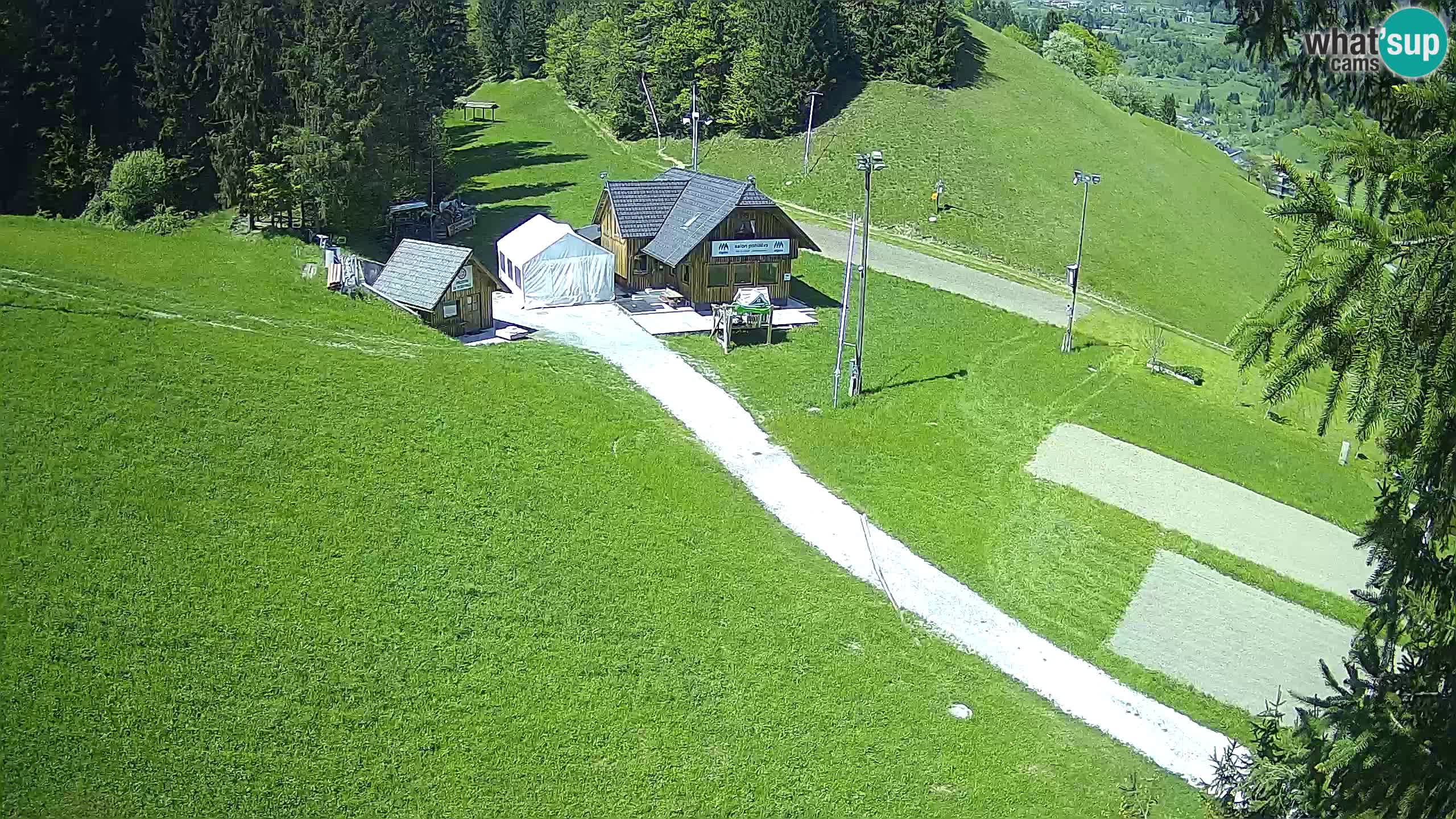 Smučišče Rudno – Pogled na spodnji del smučišča