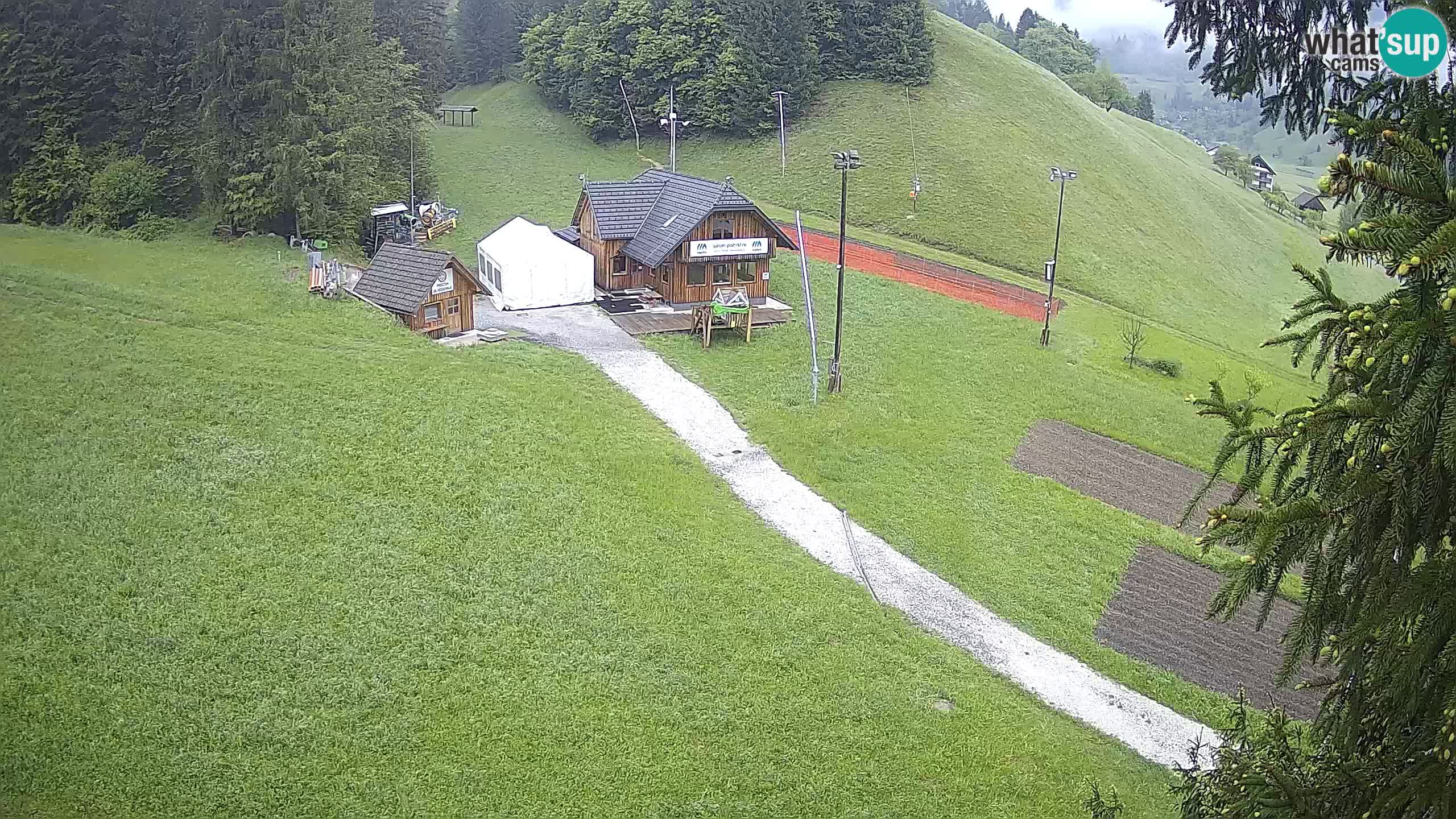 Smučišče Rudno – Pogled na spodnji del smučišča