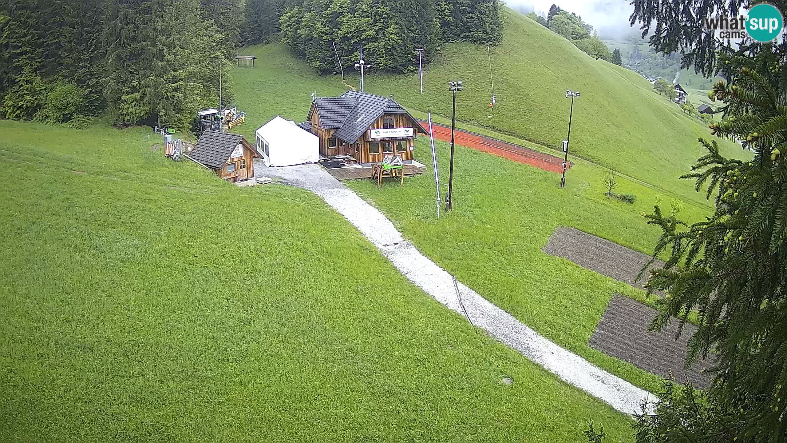Smučišče Rudno – Pogled na spodnji del smučišča