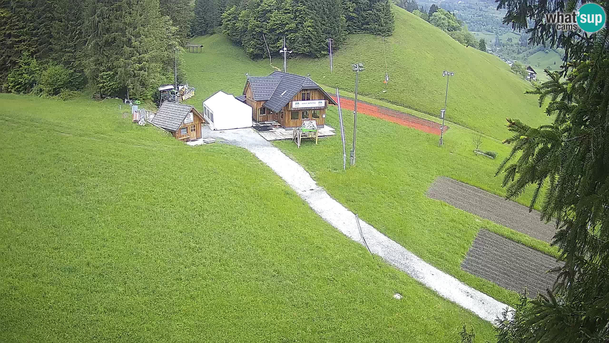 Smučišče Rudno – Pogled na spodnji del smučišča