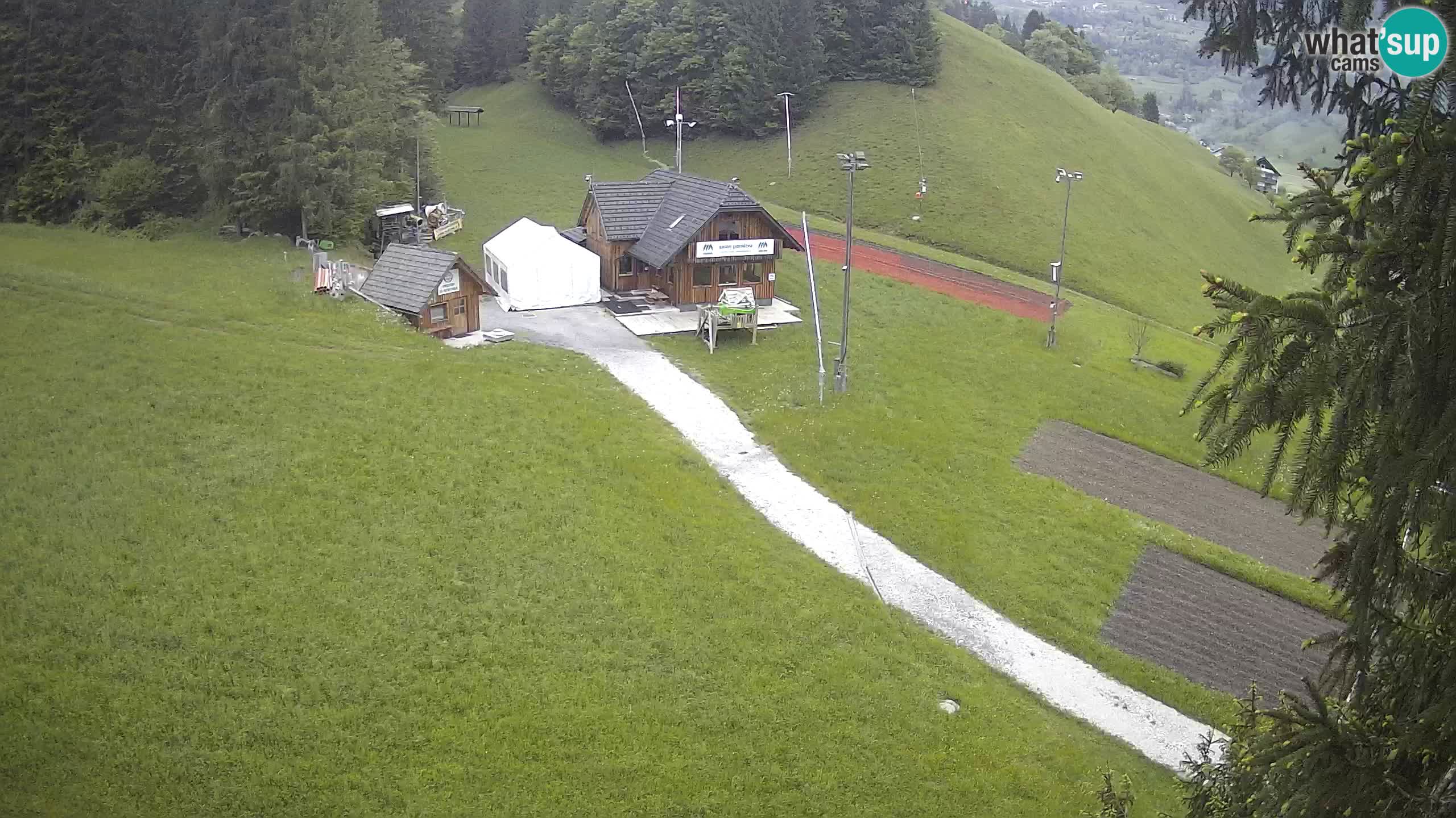 Smučišče Rudno – Pogled na spodnji del smučišča