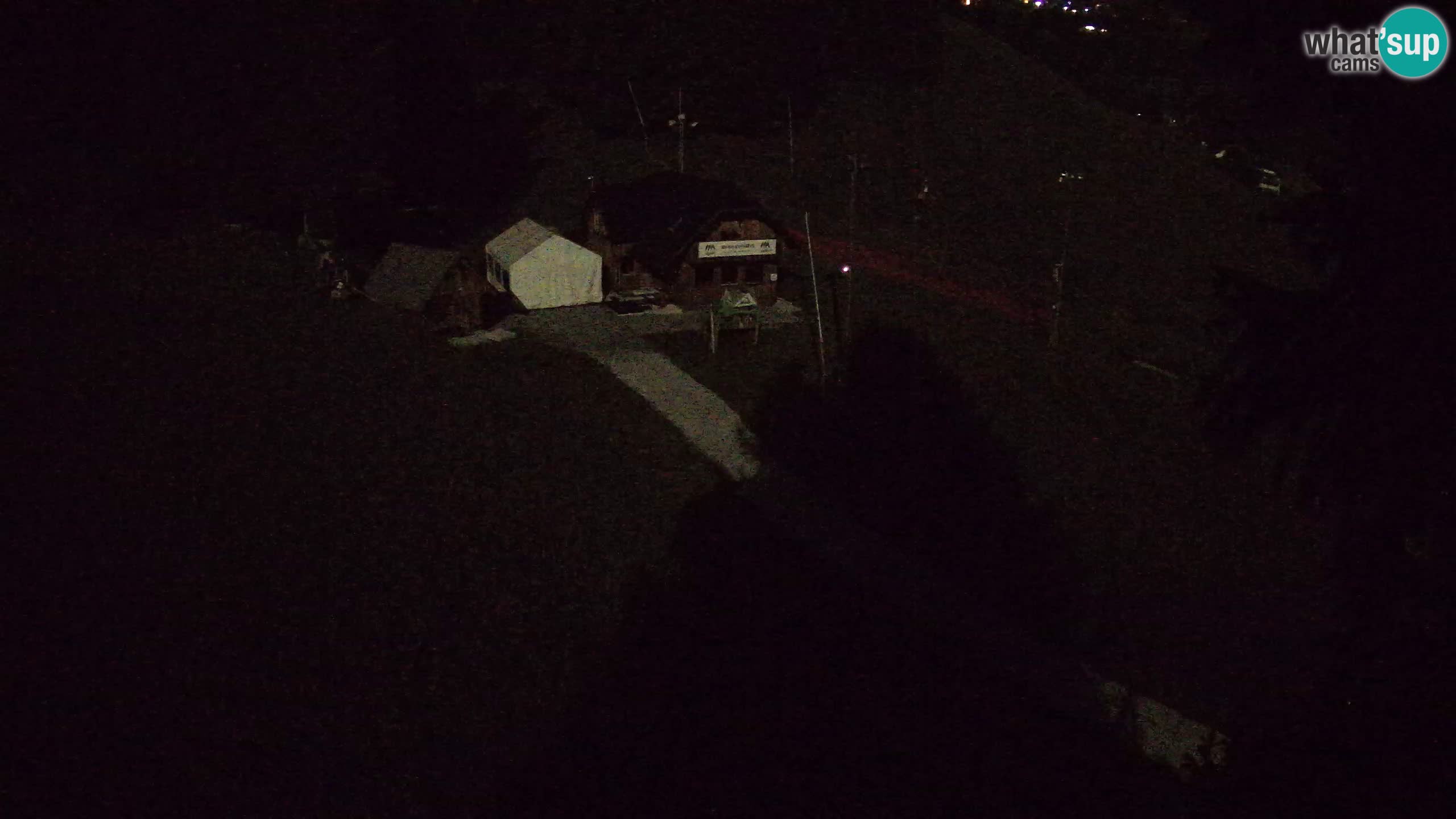 Smučišče Rudno – Pogled na spodnji del smučišča