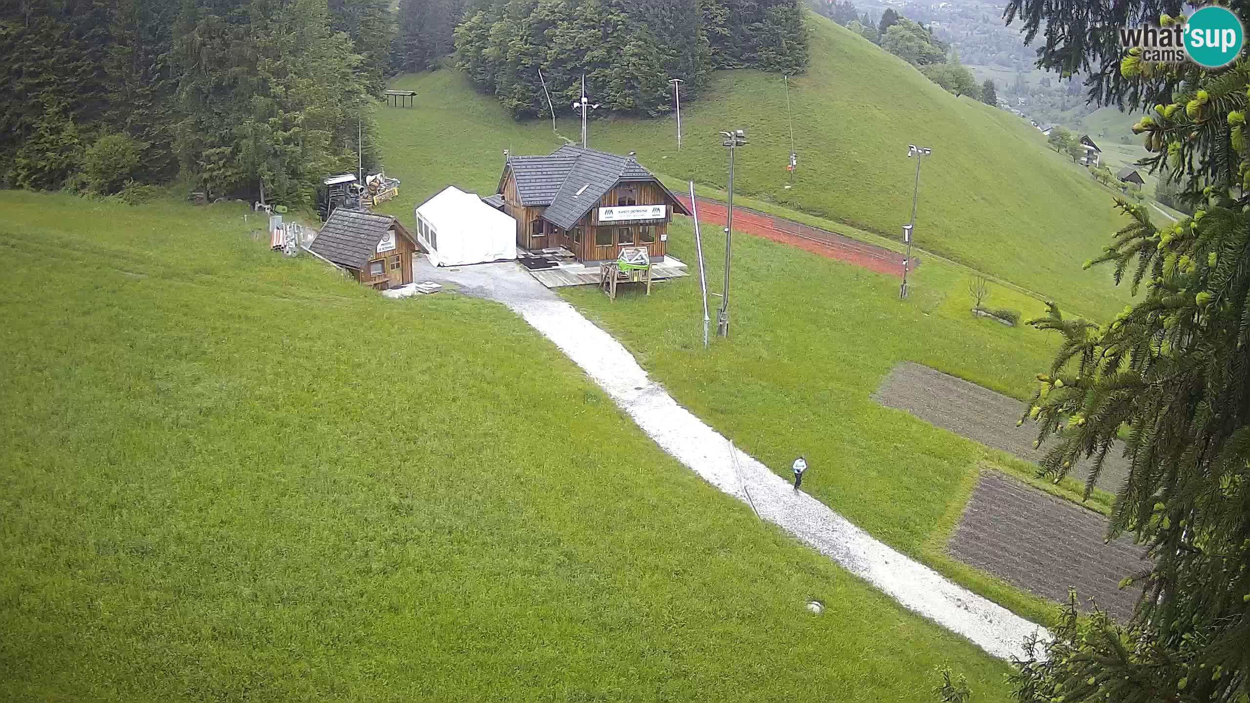 Smučišče Rudno – Pogled na spodnji del smučišča