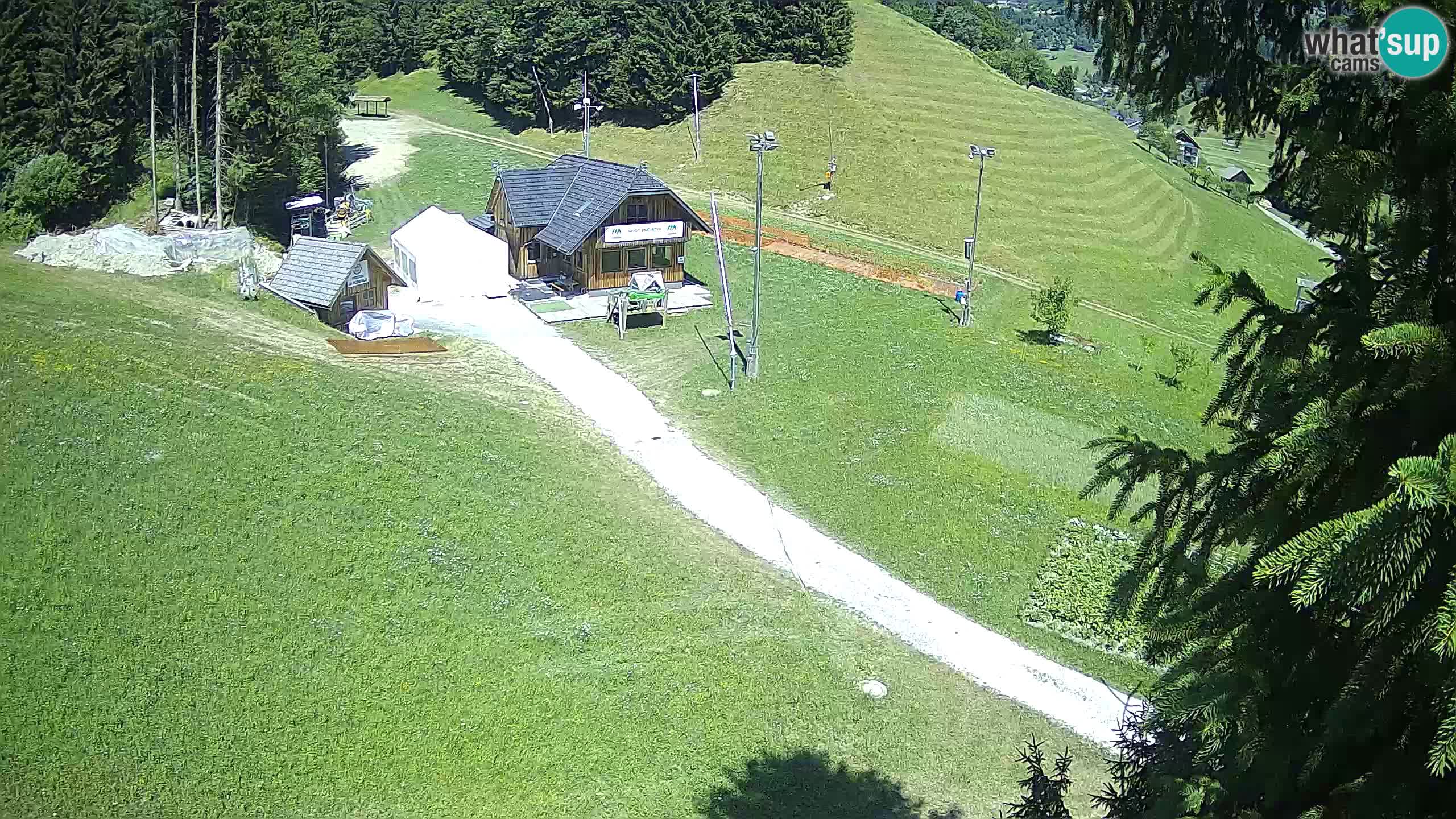 Smučišče Rudno – Pogled na spodnji del smučišča