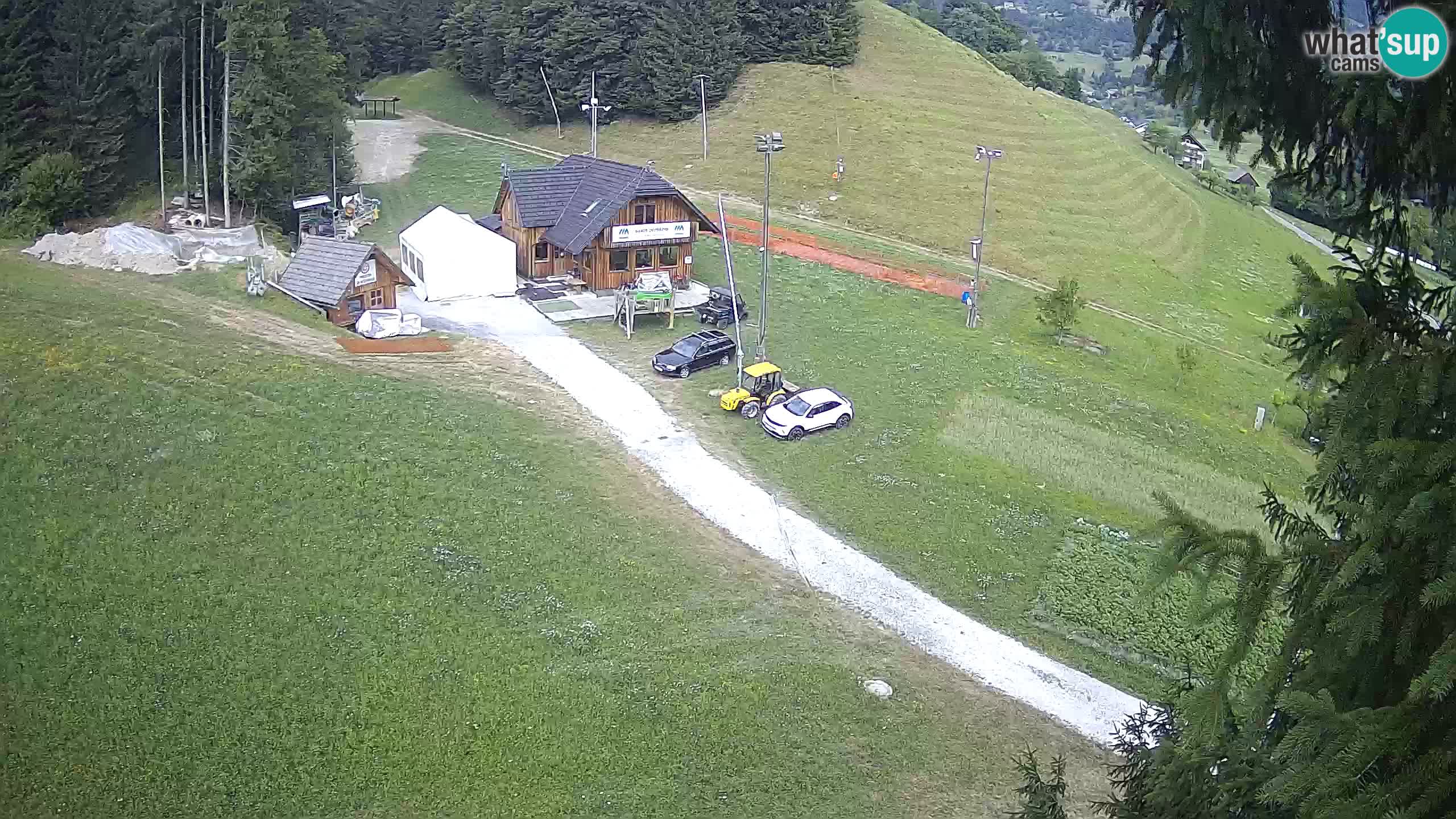 Smučišče Rudno – Pogled na spodnji del smučišča