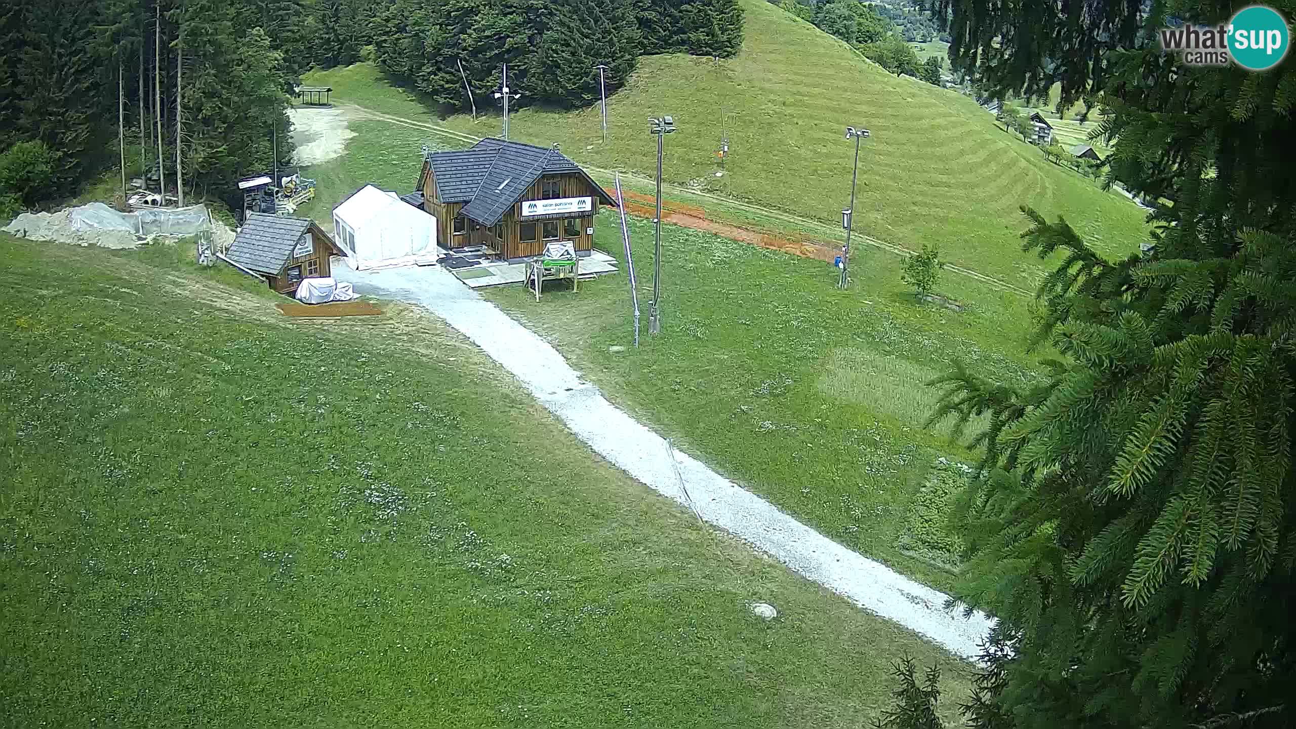 Smučišče Rudno – Pogled na spodnji del smučišča