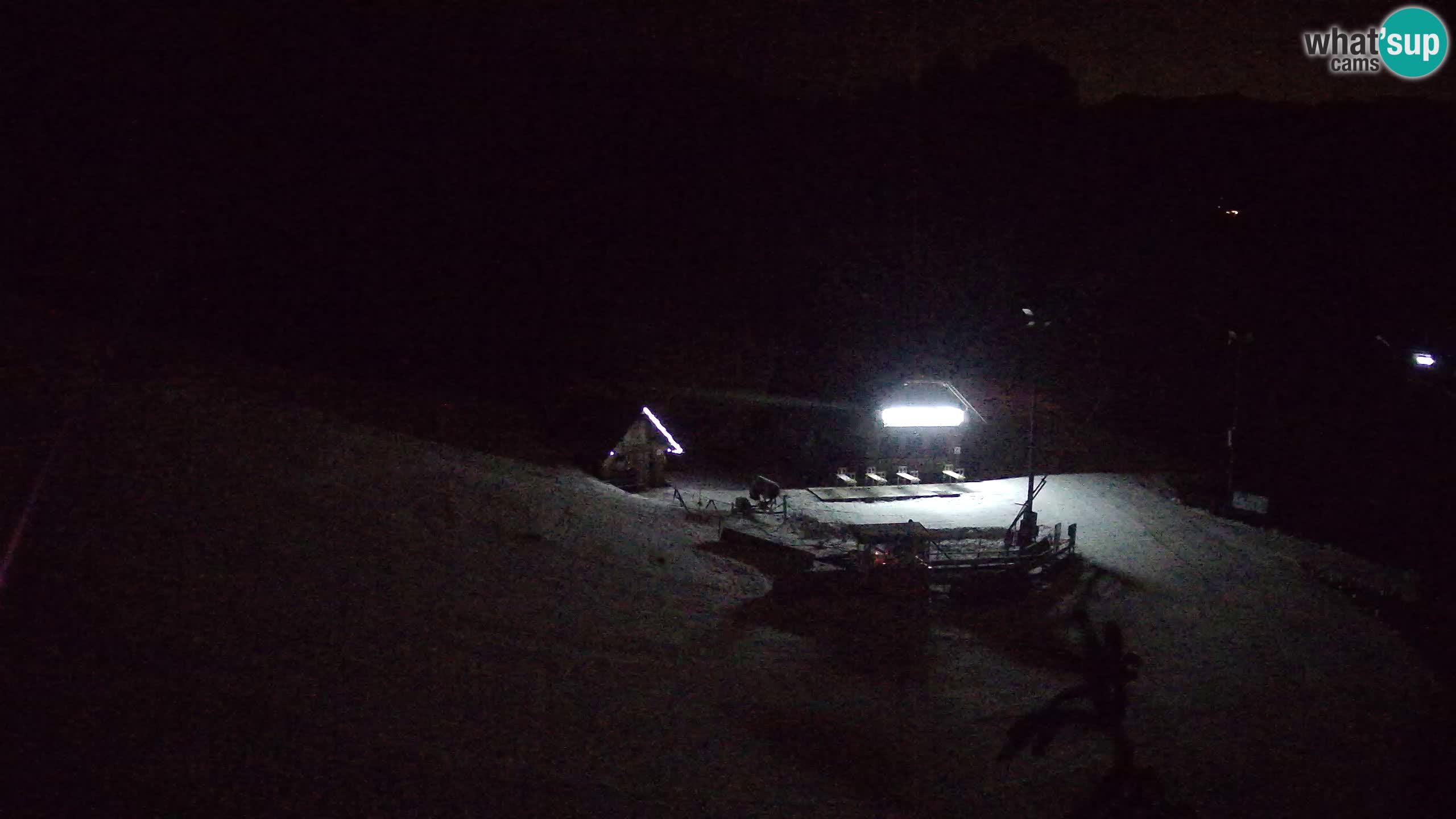 Smučišče Rudno – Pogled na spodnji del smučišča