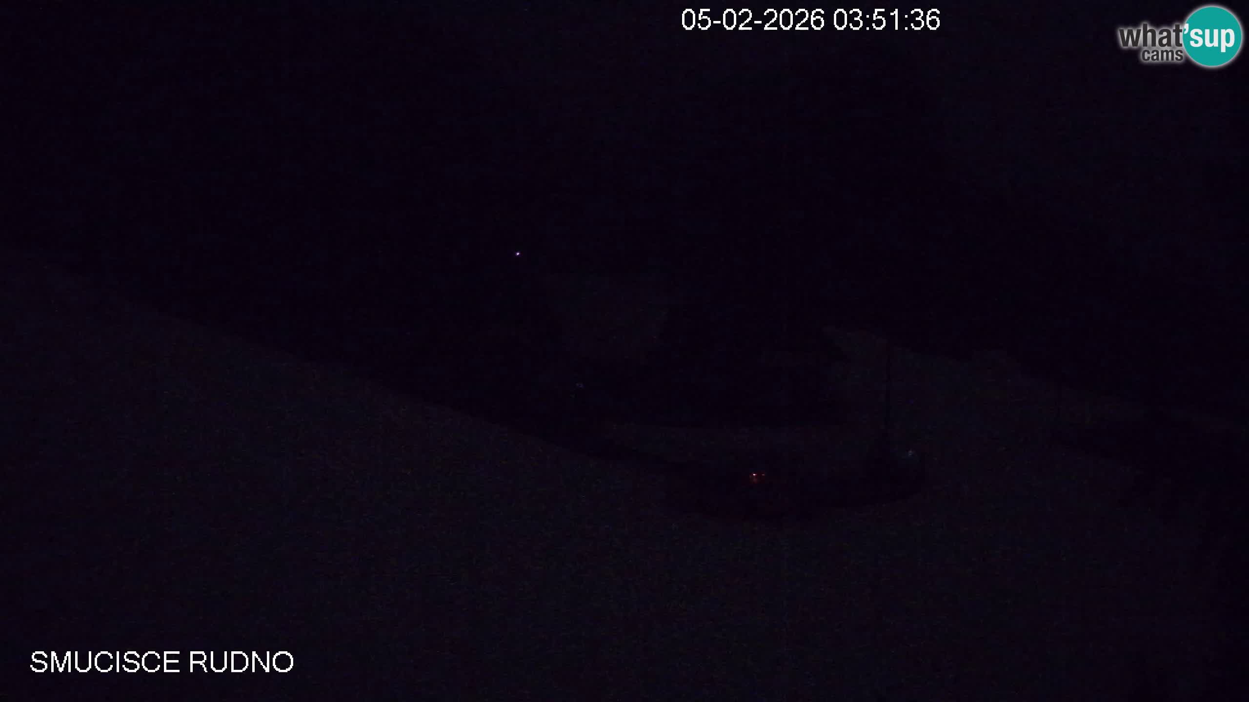 Smučišče Rudno – Pogled na spodnji del smučišča