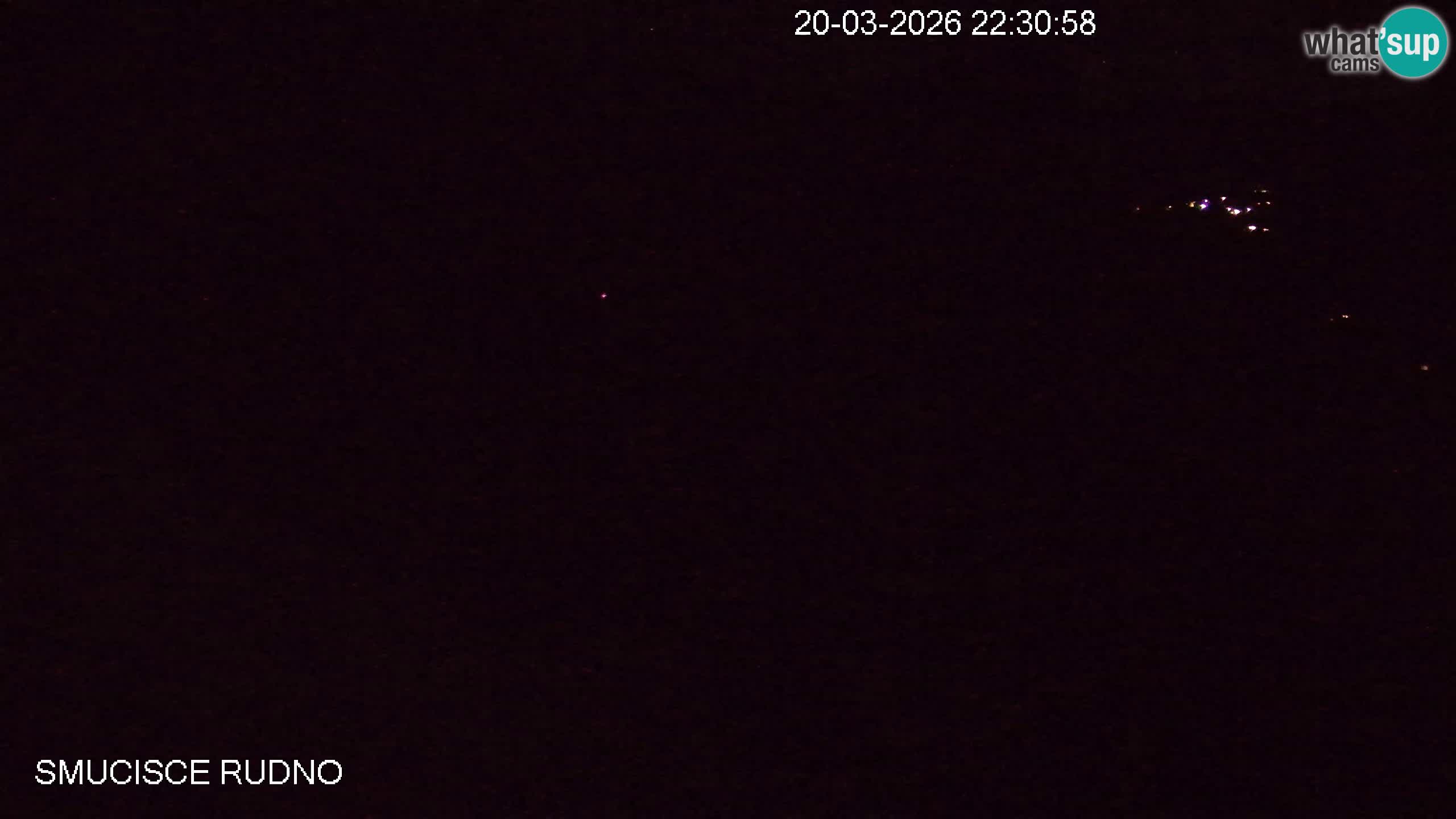 Smučišče Rudno – Pogled na spodnji del smučišča