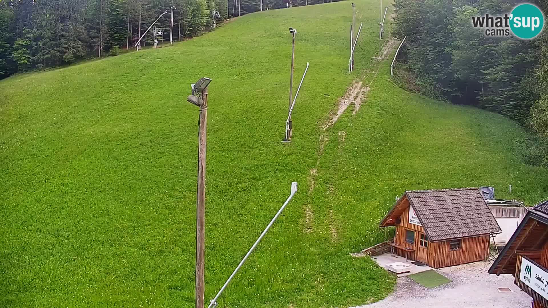 Cámara web en vivo estación de esquí Rudno – Eslovenia
