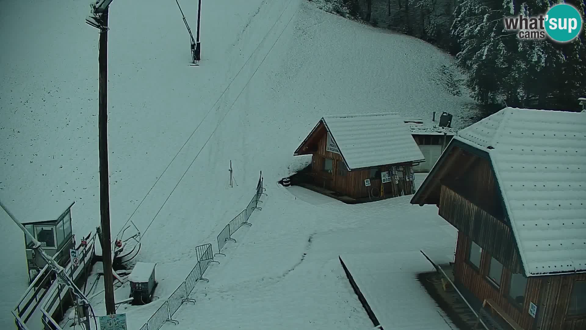 Cámara web en vivo estación de esquí Rudno – Eslovenia