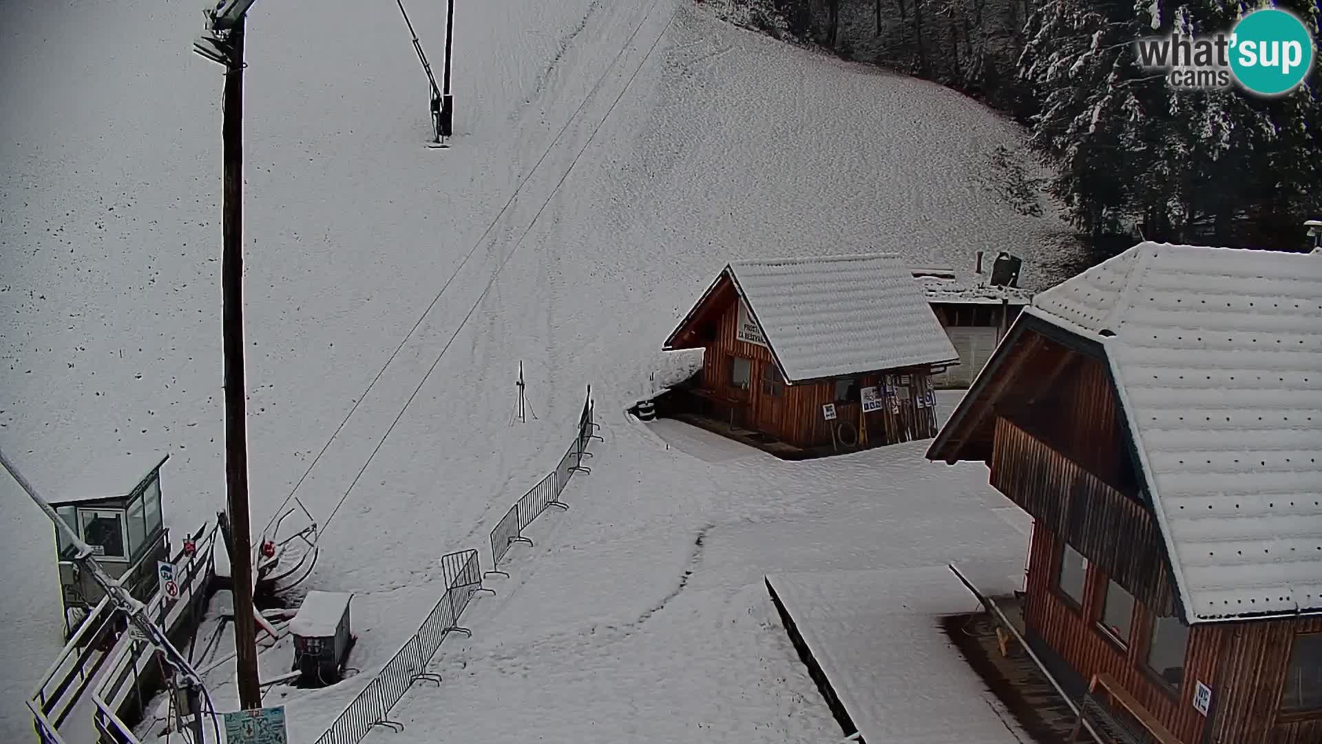 Cámara web en vivo estación de esquí Rudno – Eslovenia